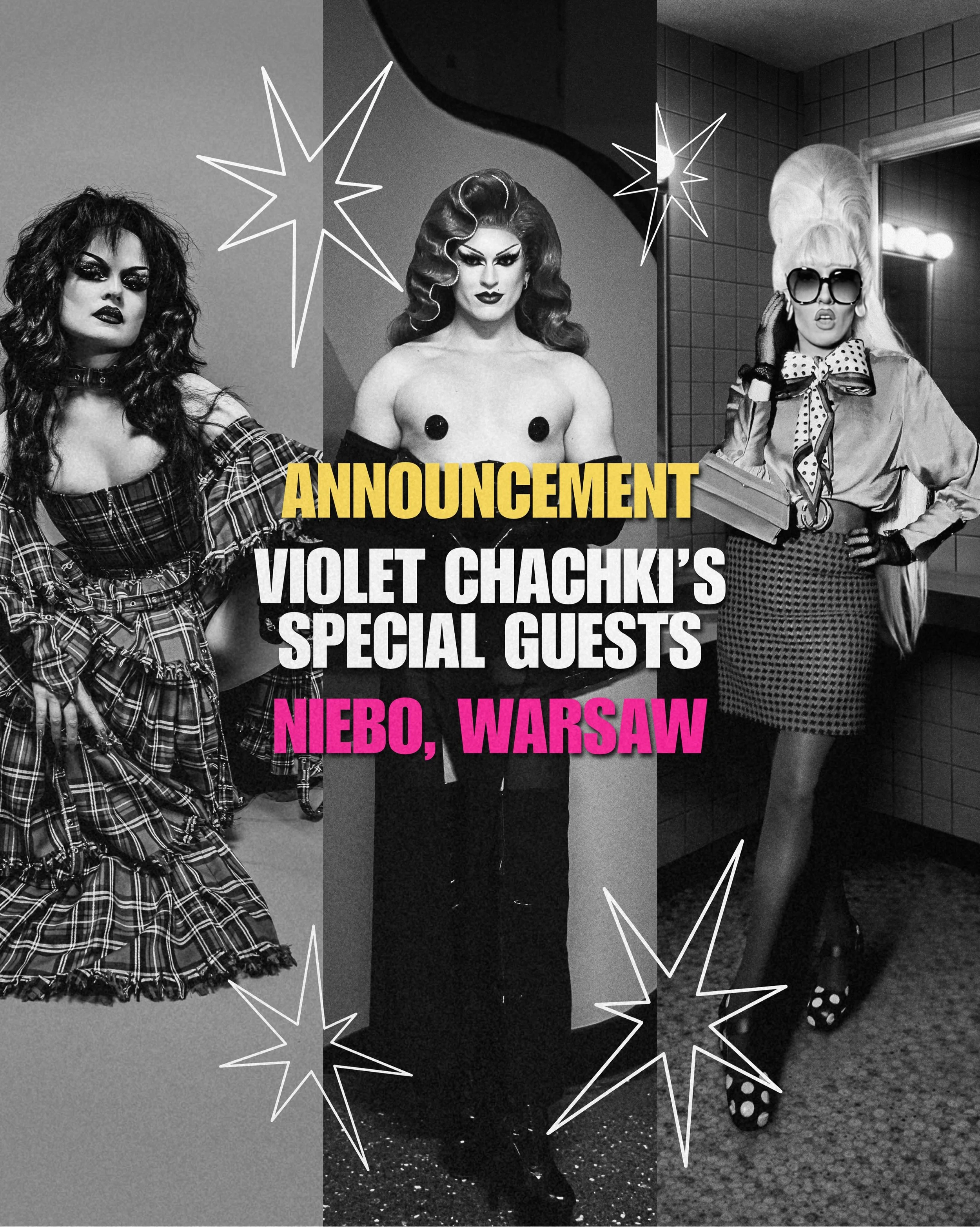 Warsaw, we&rsquo;re coming for you. 🖤✨

Violet Chachki will take over Warsaw at @klubniebo on July 22, hosted by @ciotka.offka and the performers @martwadrag &amp; @euphoria_thedrag.

🎟️ Limited tickets remaining at winiarybookings.pl @winiarybooki