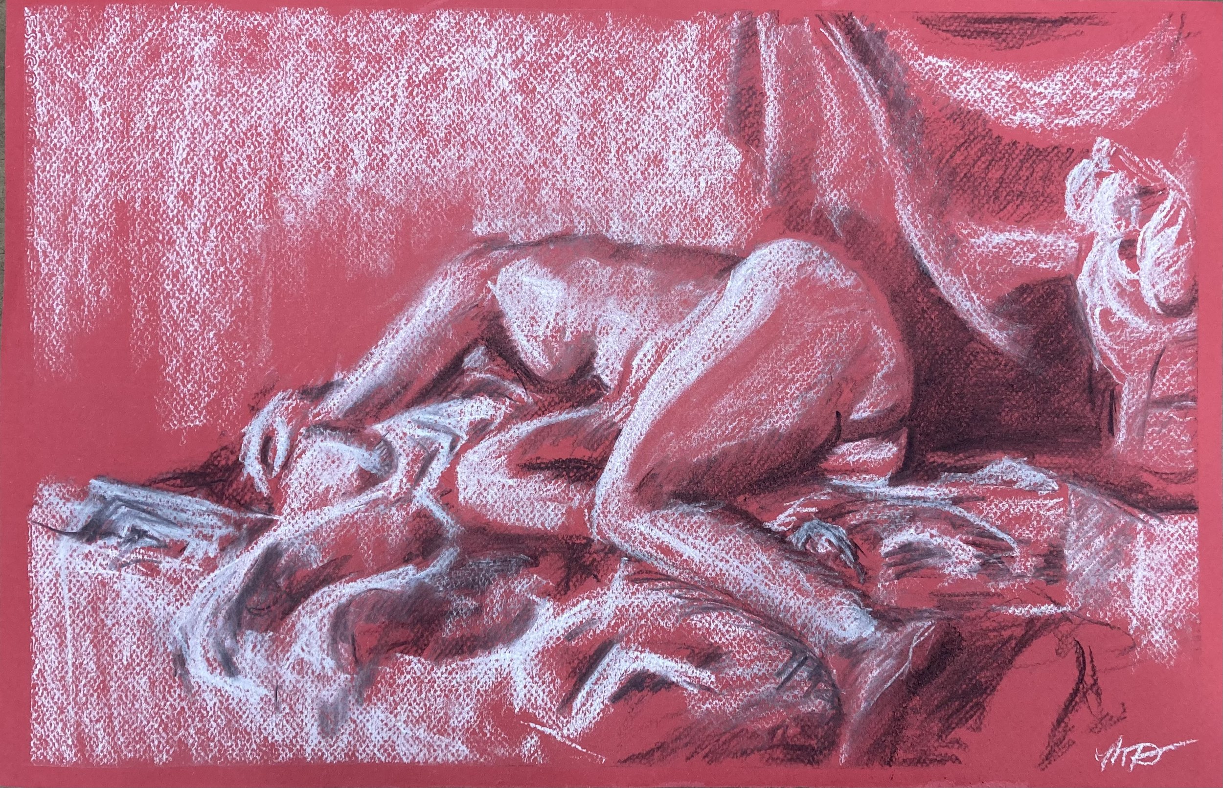 Nude :: White Chalk & Charcoal