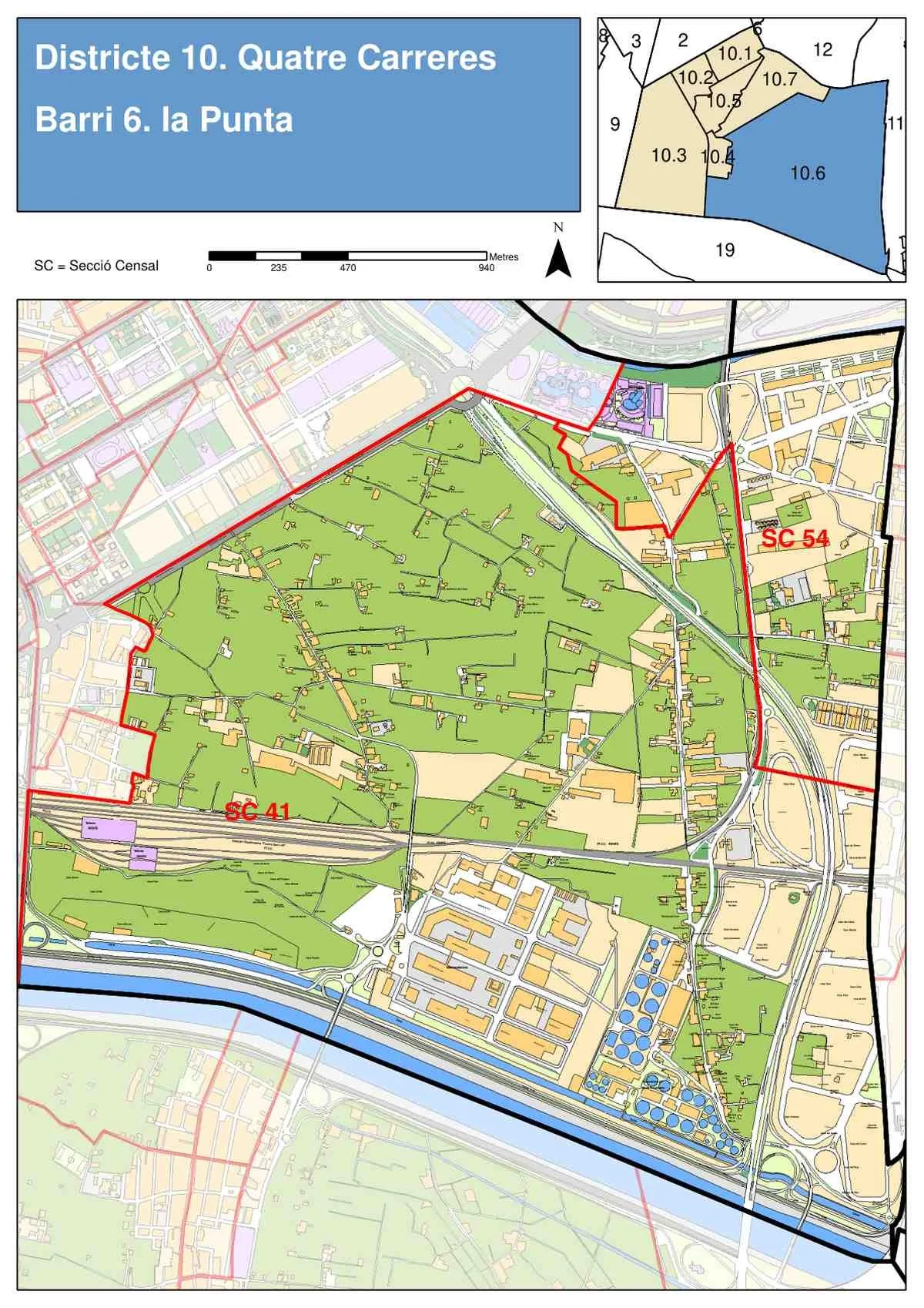 La Punta Neighborhood Map