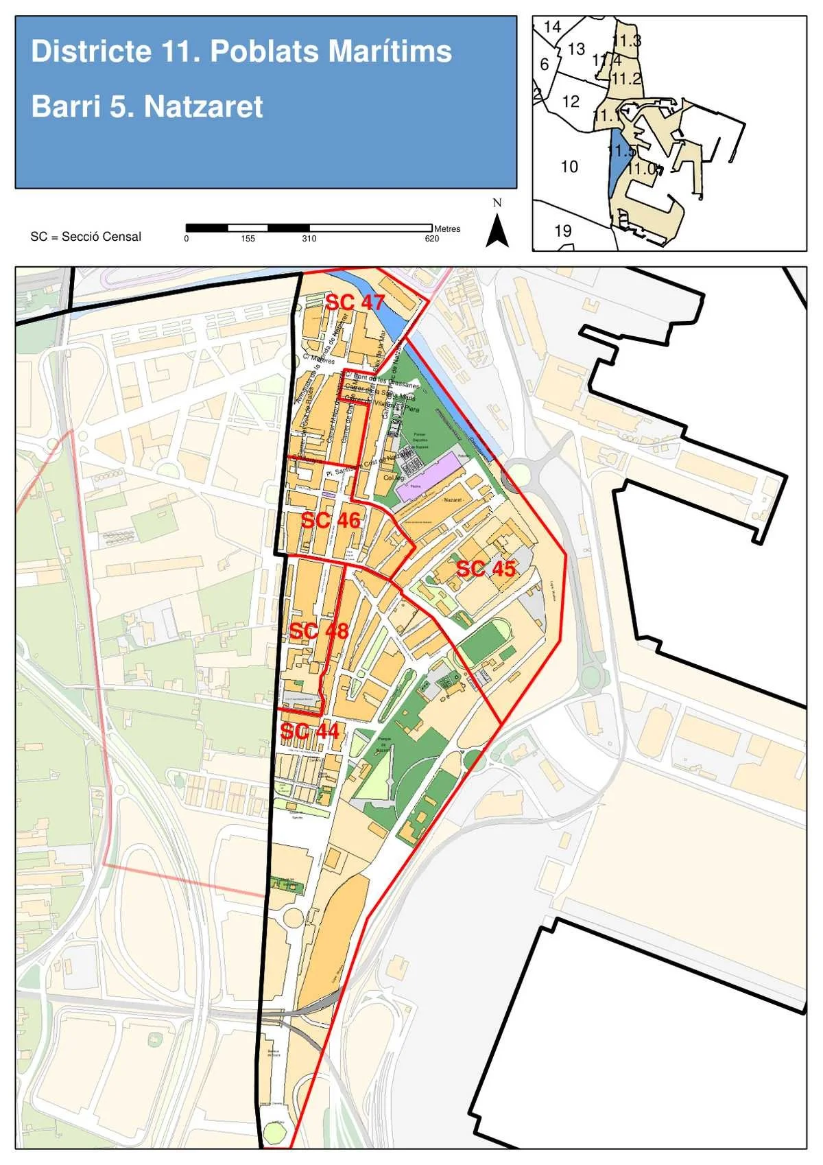 Betero Neighborhood Map