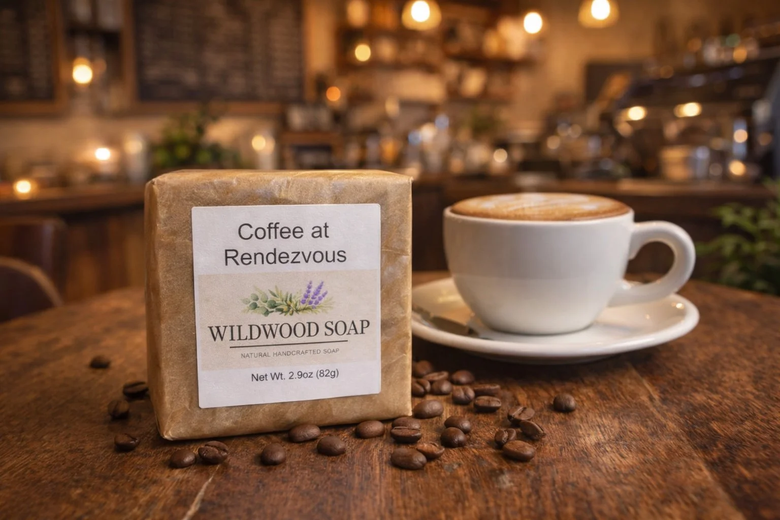 Coffee At Rendezvous Bar Soap