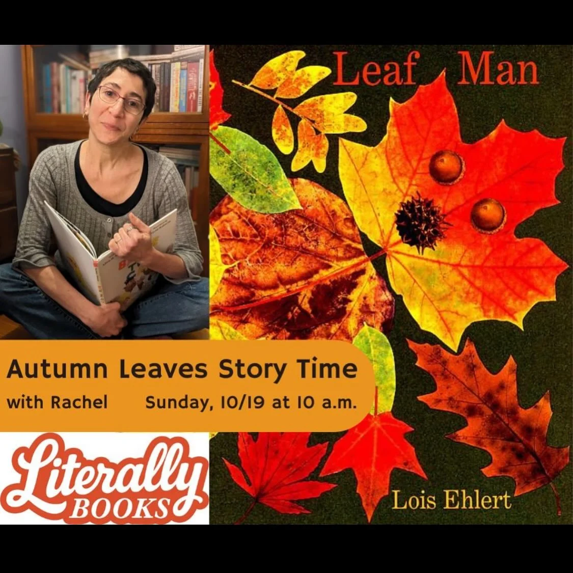 Our first story time will take place next Sunday 10/19 at 10! Appropriate for ages 0-5. #independentbookstore #storytime