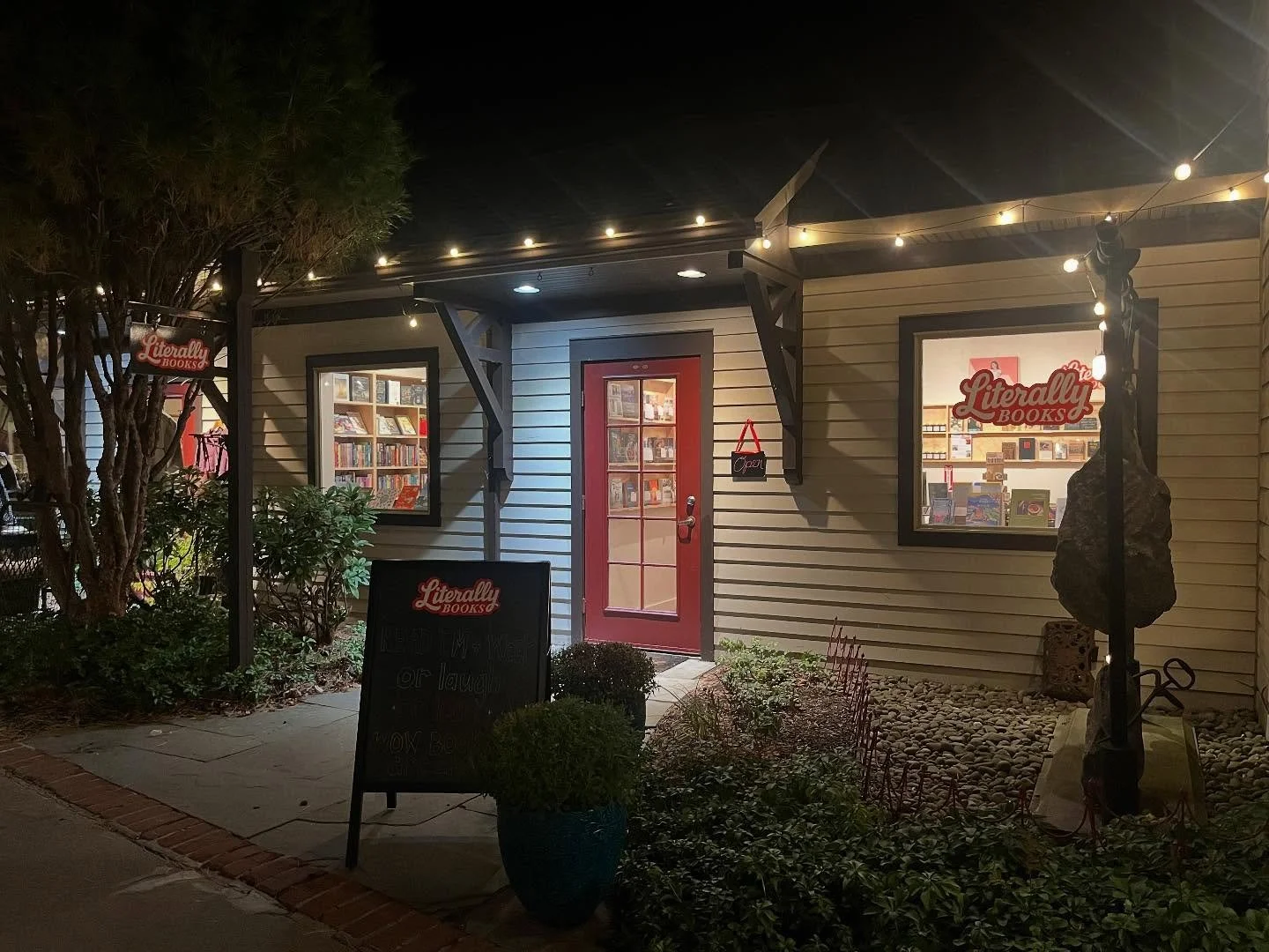 Shop lit up night ❤️ see you this weekend! Opening Saturday at 10 for the Besties event, open to 6.