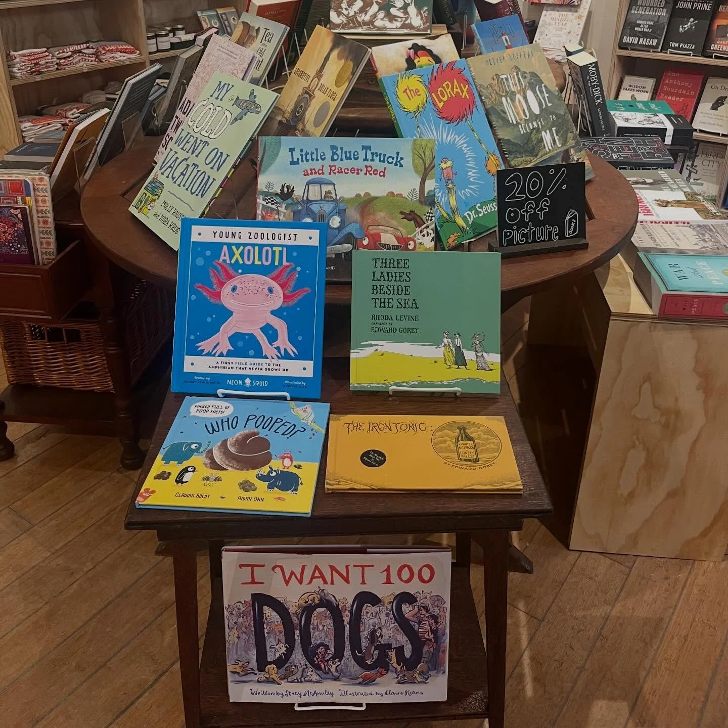 Our month of sales continues! Take 20% off all children&rsquo;s picture books this week. Yes, all! #independentbookstore #booksale