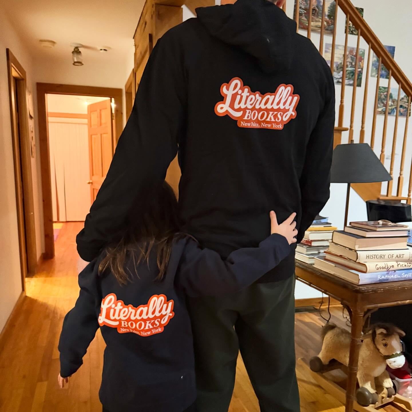 We&rsquo;ve got Literal Merch for all ages! Get cozy in a hoodie. #independentbookstore
