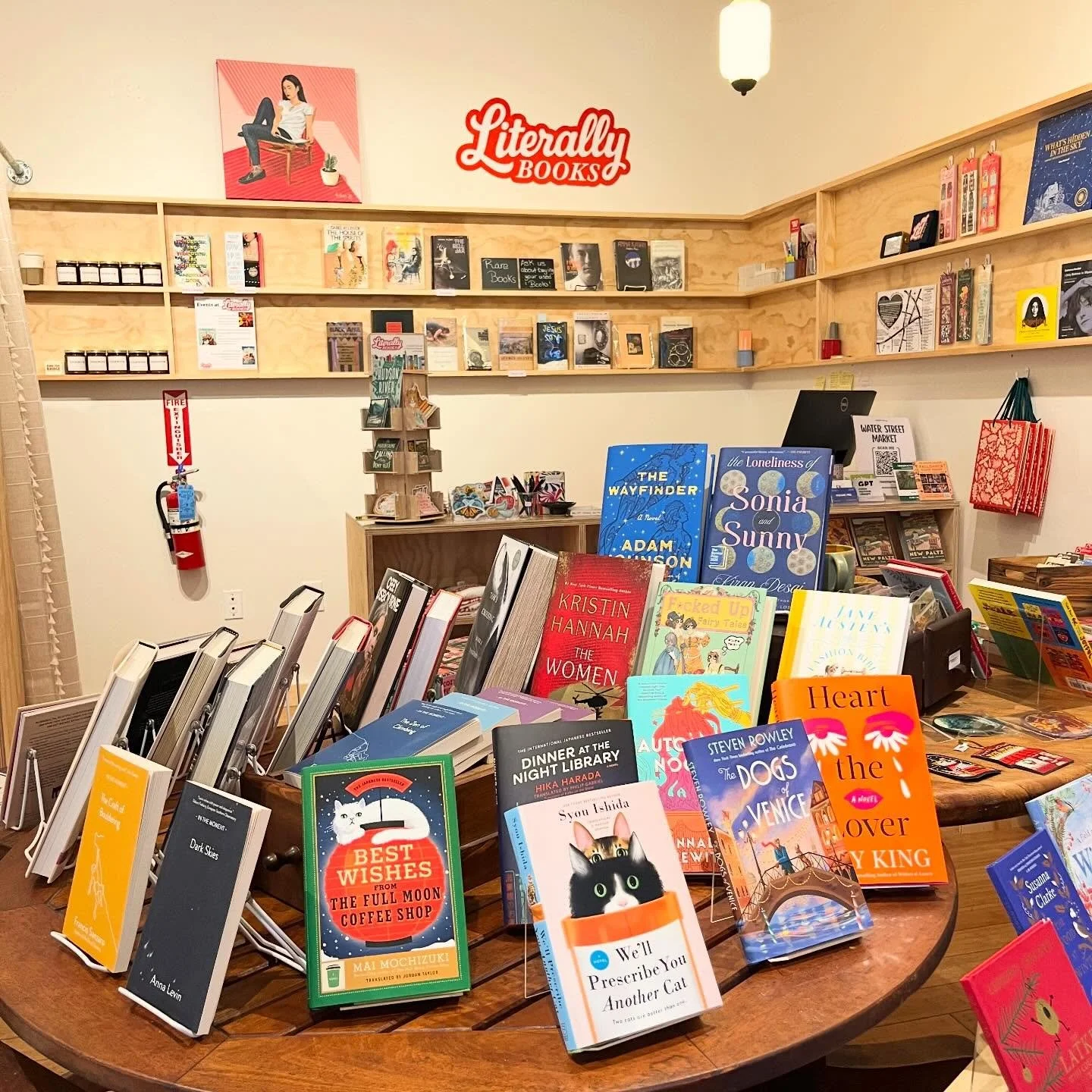 Today is the perfect day to stock up on some cozy reads. Open 11-5, probably closed Sunday. #staywarm #independentbookstore