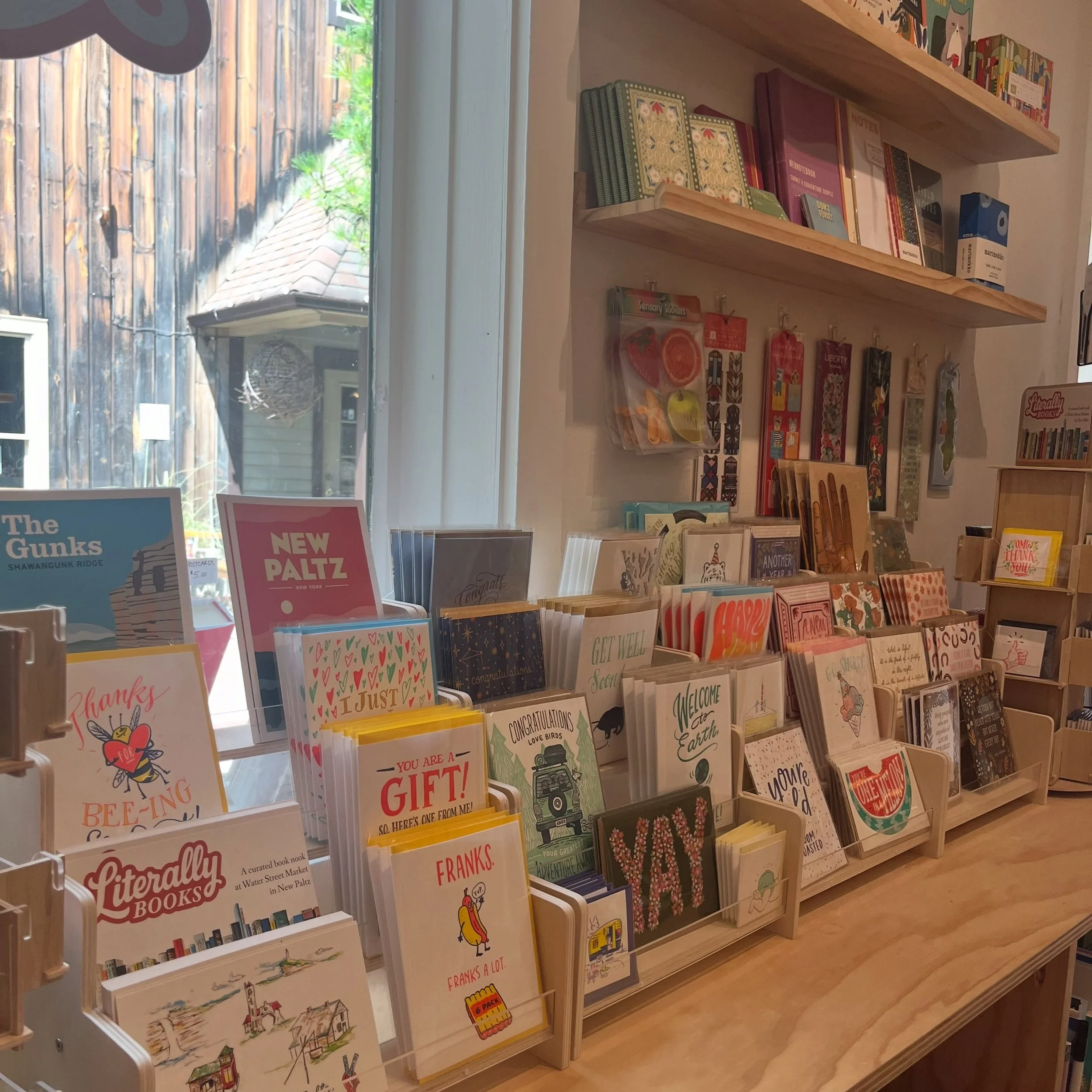 We have cards for (almost) every occasion! Open every day 11-5 in @waterstreetmarketnewpaltz