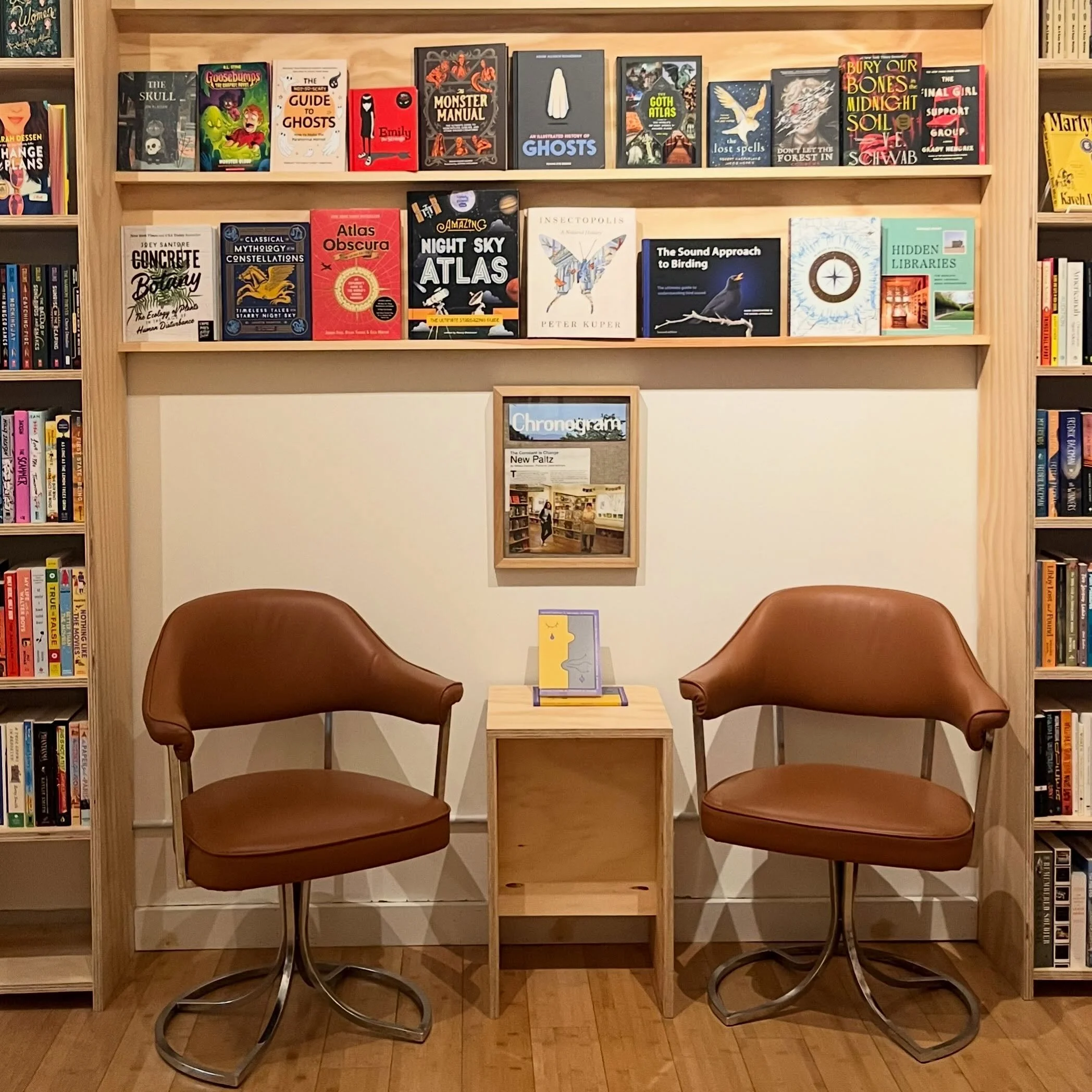 Perfect fall day to peruse a book in our nook.