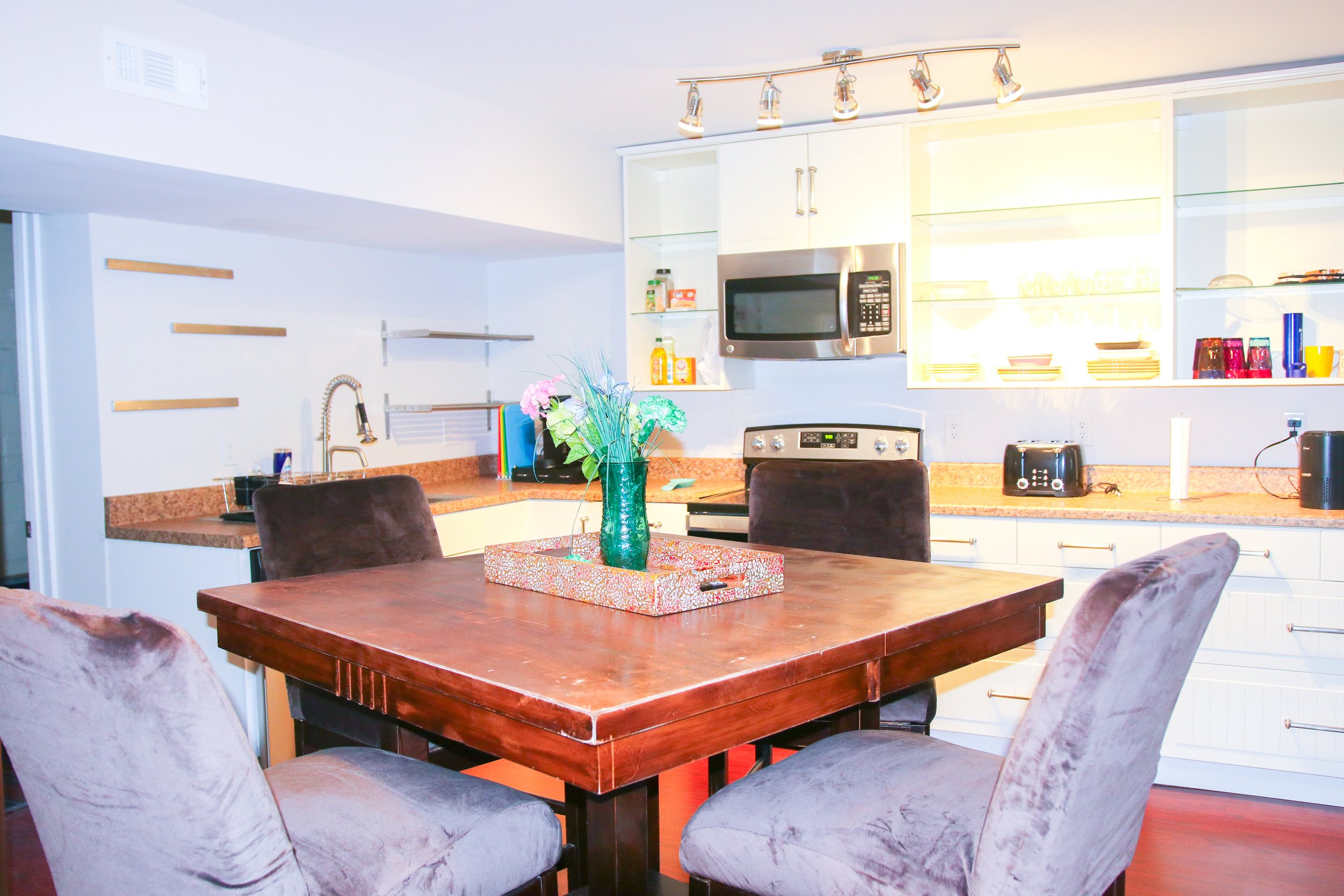 Second Floor Dining/Kitchen Area