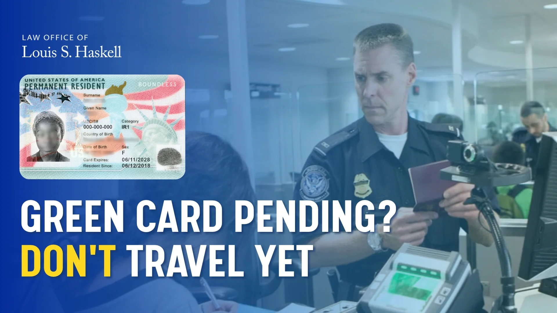Can you travel while your Green Card Application is Pending?