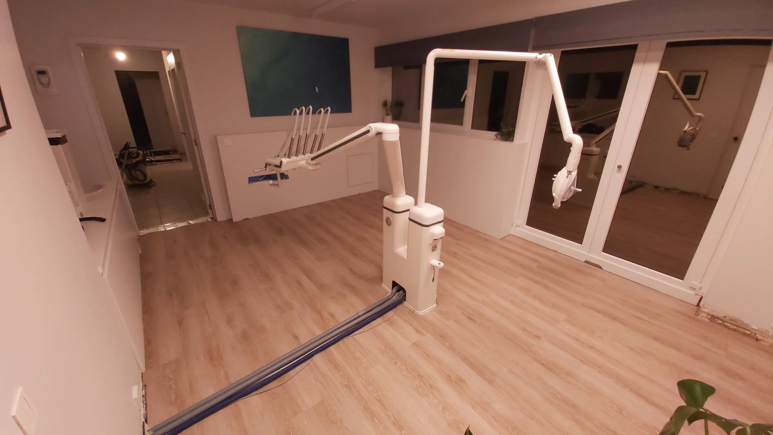 Vinylvoer in tandartspraktijk