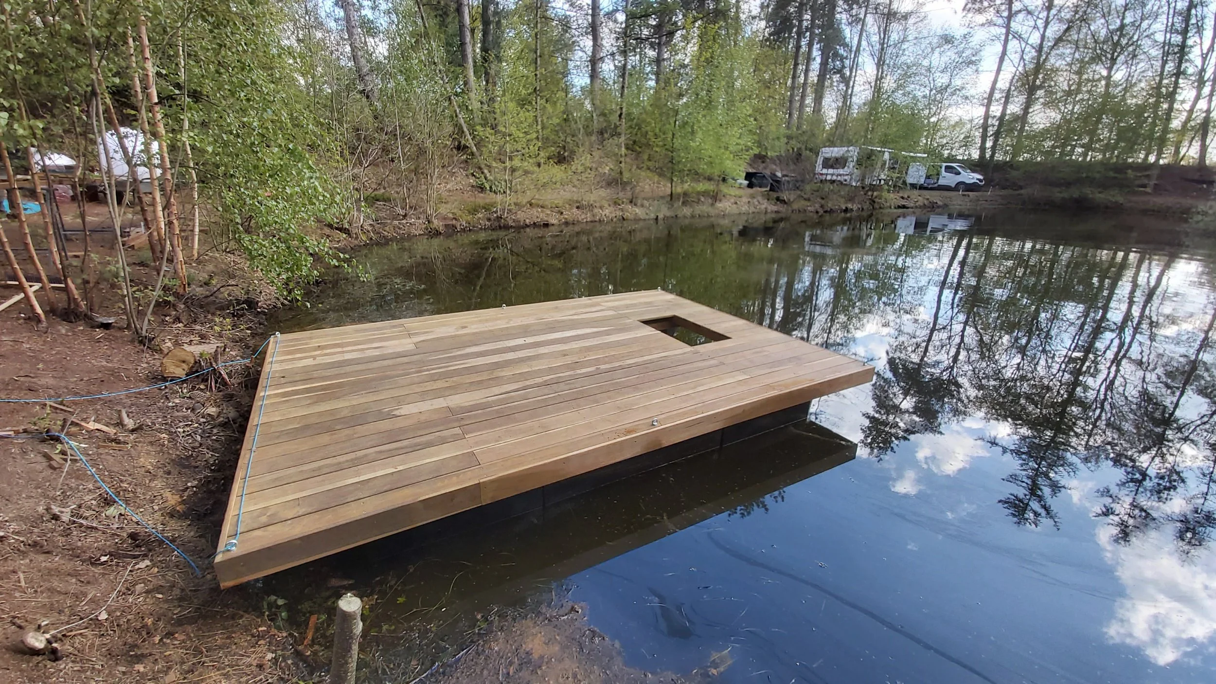 Vlot opgebouwd uit Ipé