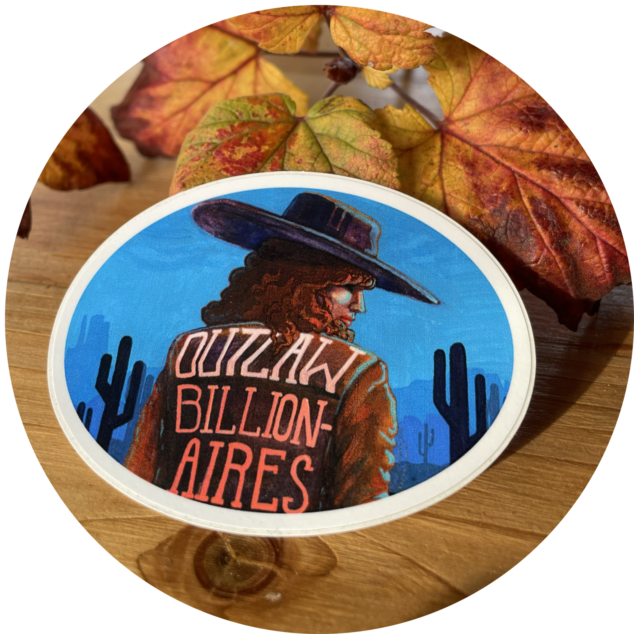 Outlaw Billionaires Sticker