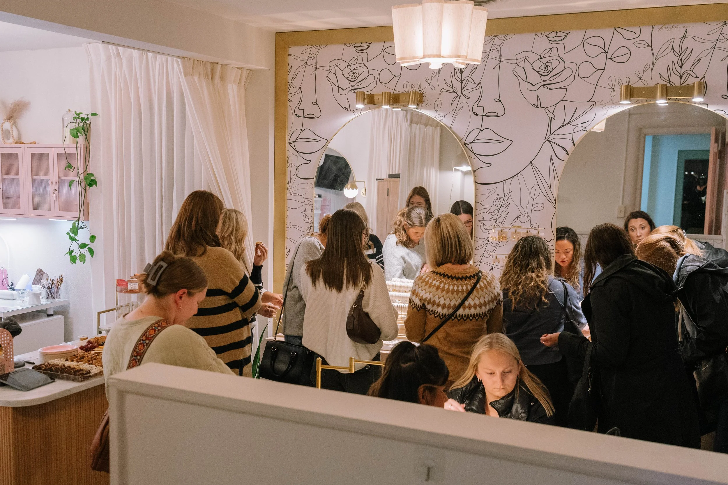 event photography, bts content, professional photographer, photography event, permanent jewelry, small business photography