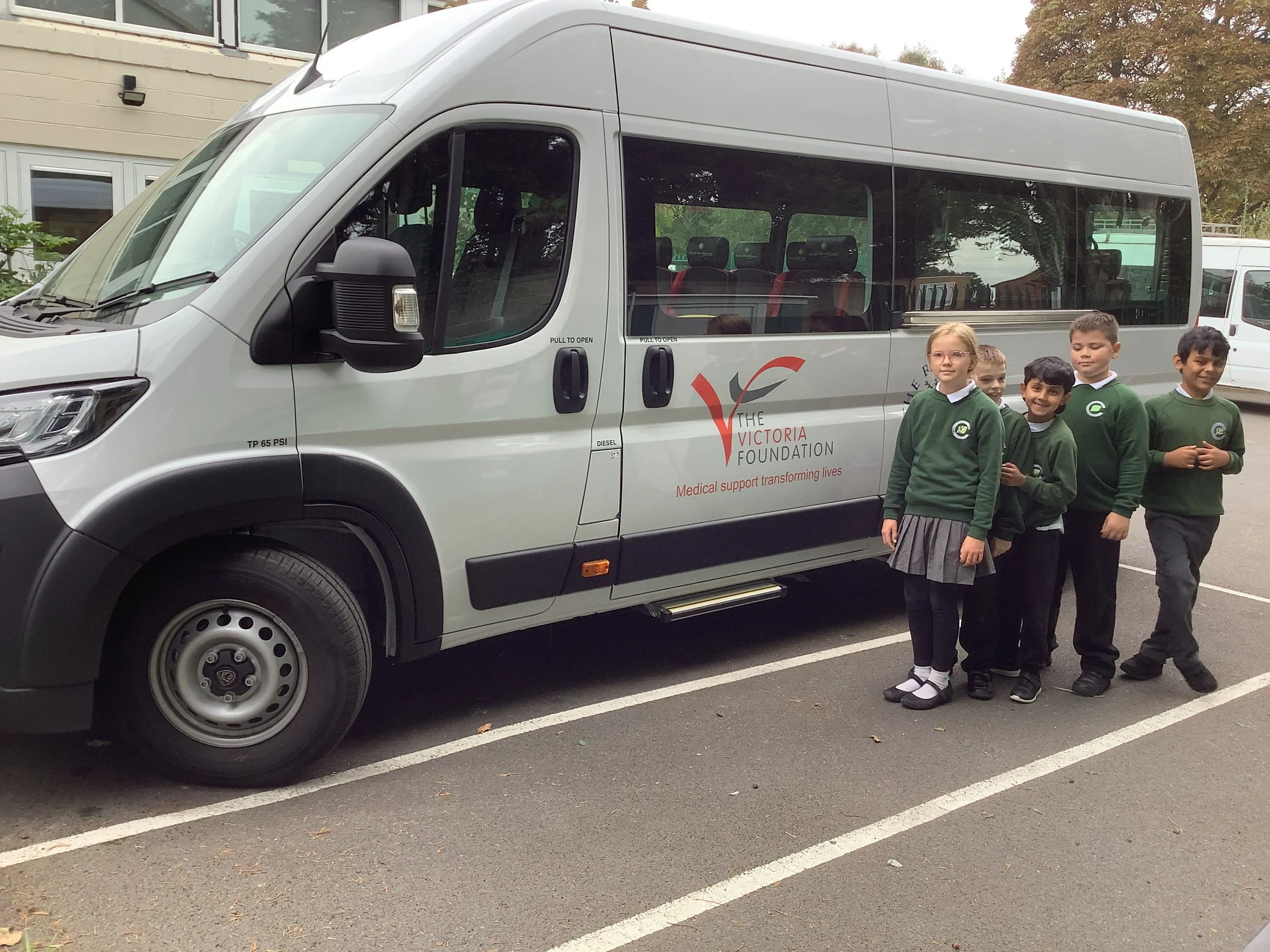 A new accessible minibus for Clarendon Primary Centre in Hampton