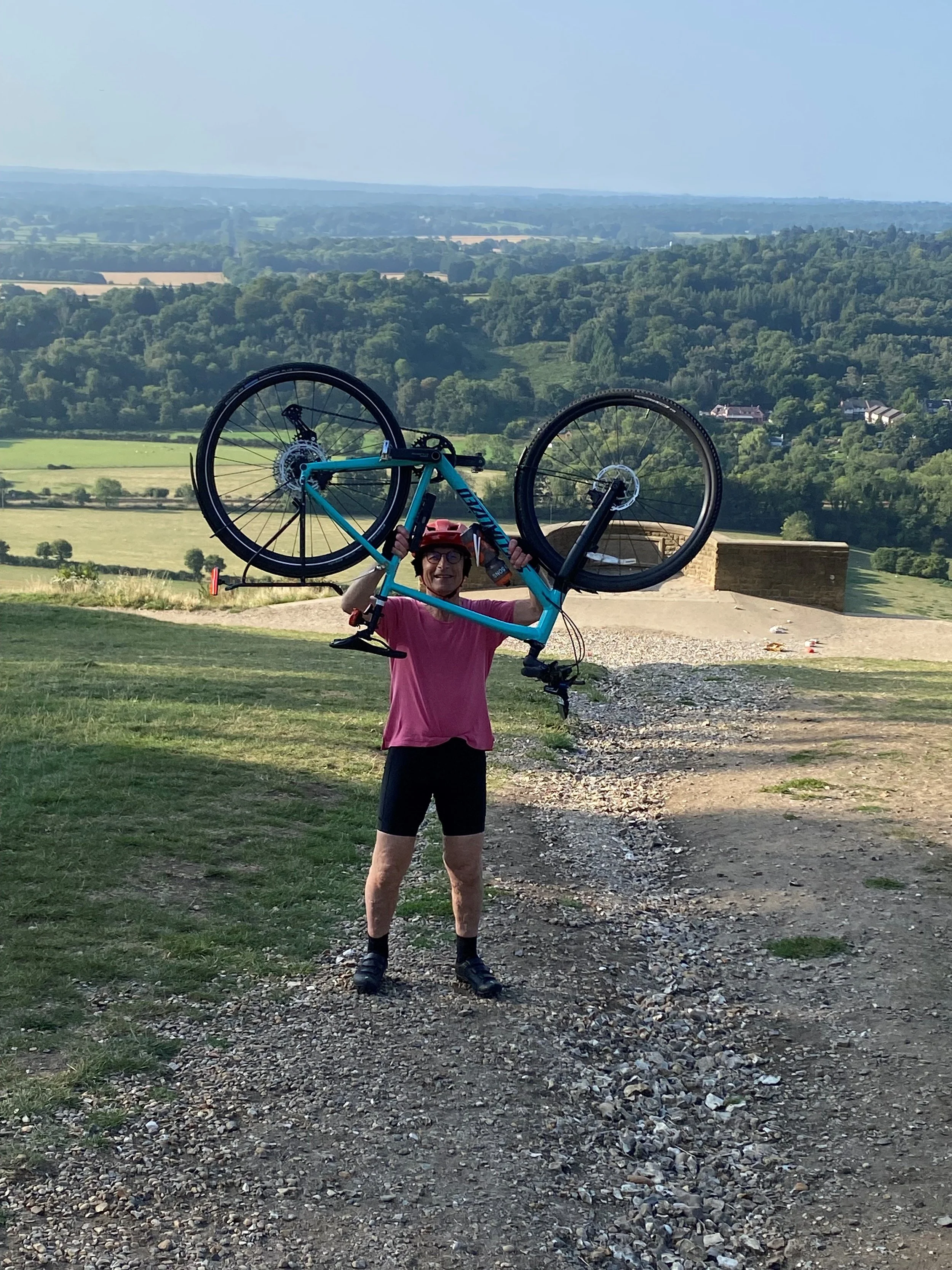 Sponsor TVF Supporter Klaus Misch on the London to Brighton Ride 