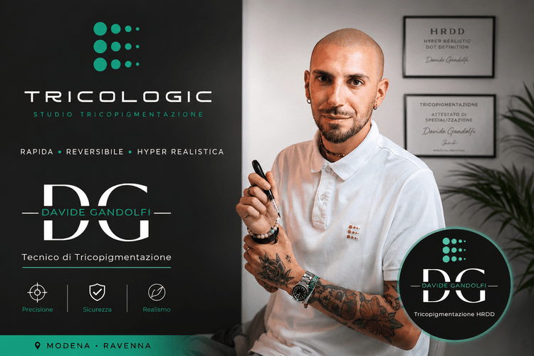 Studio Tricologic di Davide Gandolfi, tricopigmentazione a Ravenna