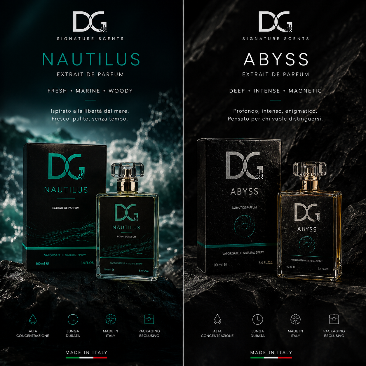 #DGSignatureScents #DavideGandolfi #DGNautilus #DGAbyss #Tricopigmentazione #ScalpMicropigmentation #LuxuryFragrance #ProfumoUomo