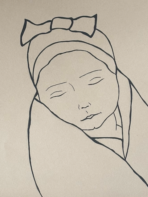 Une Bèbè - Pen & Ink 2026