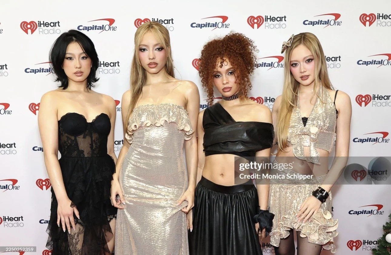 GIRLSET Jingle Ball Red Carpet Looks - Assistant to Nik Van Dalen 2025