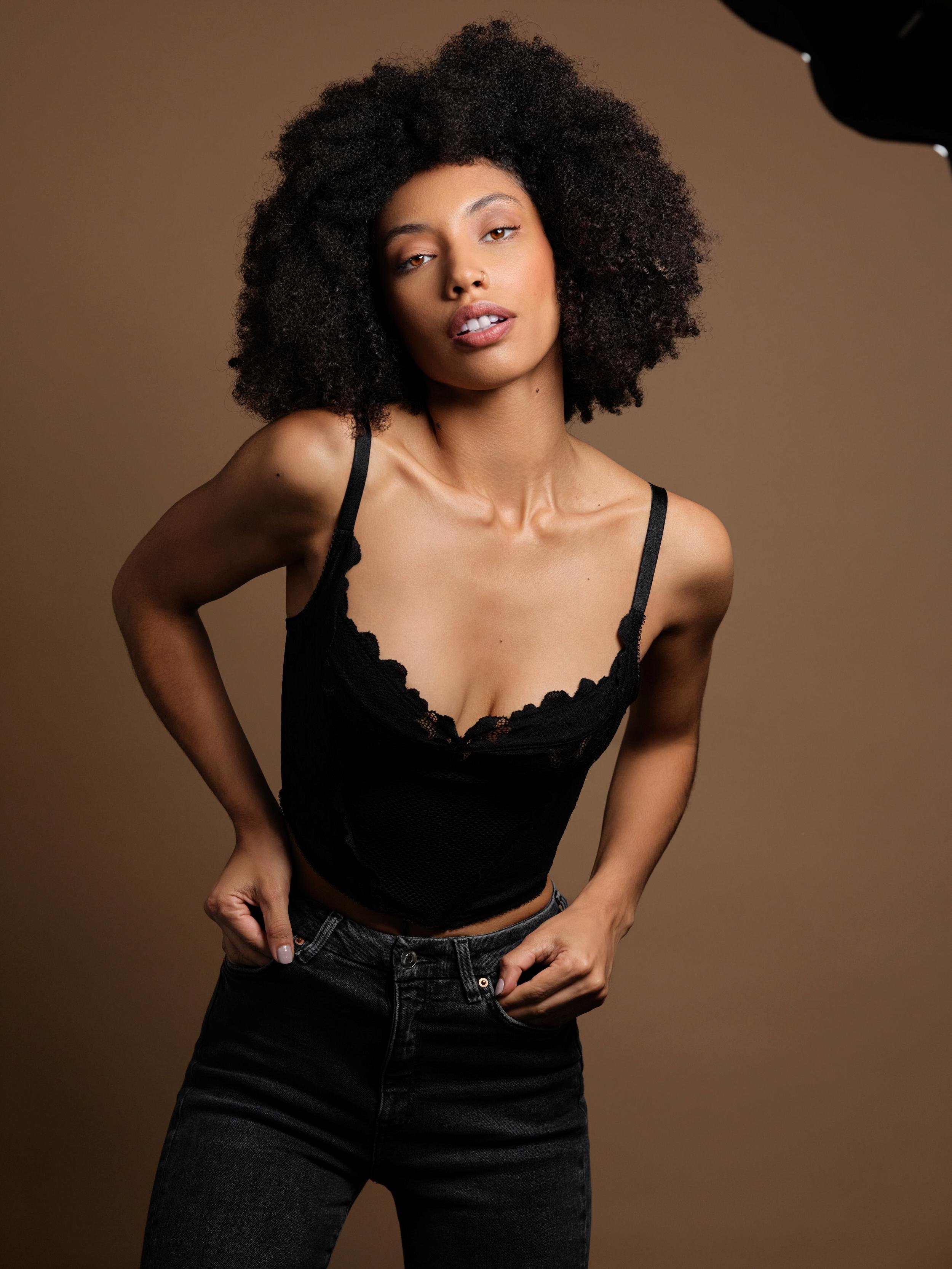 Photographer: Chris Vecchiolla
Hair & Makeup: Mark White