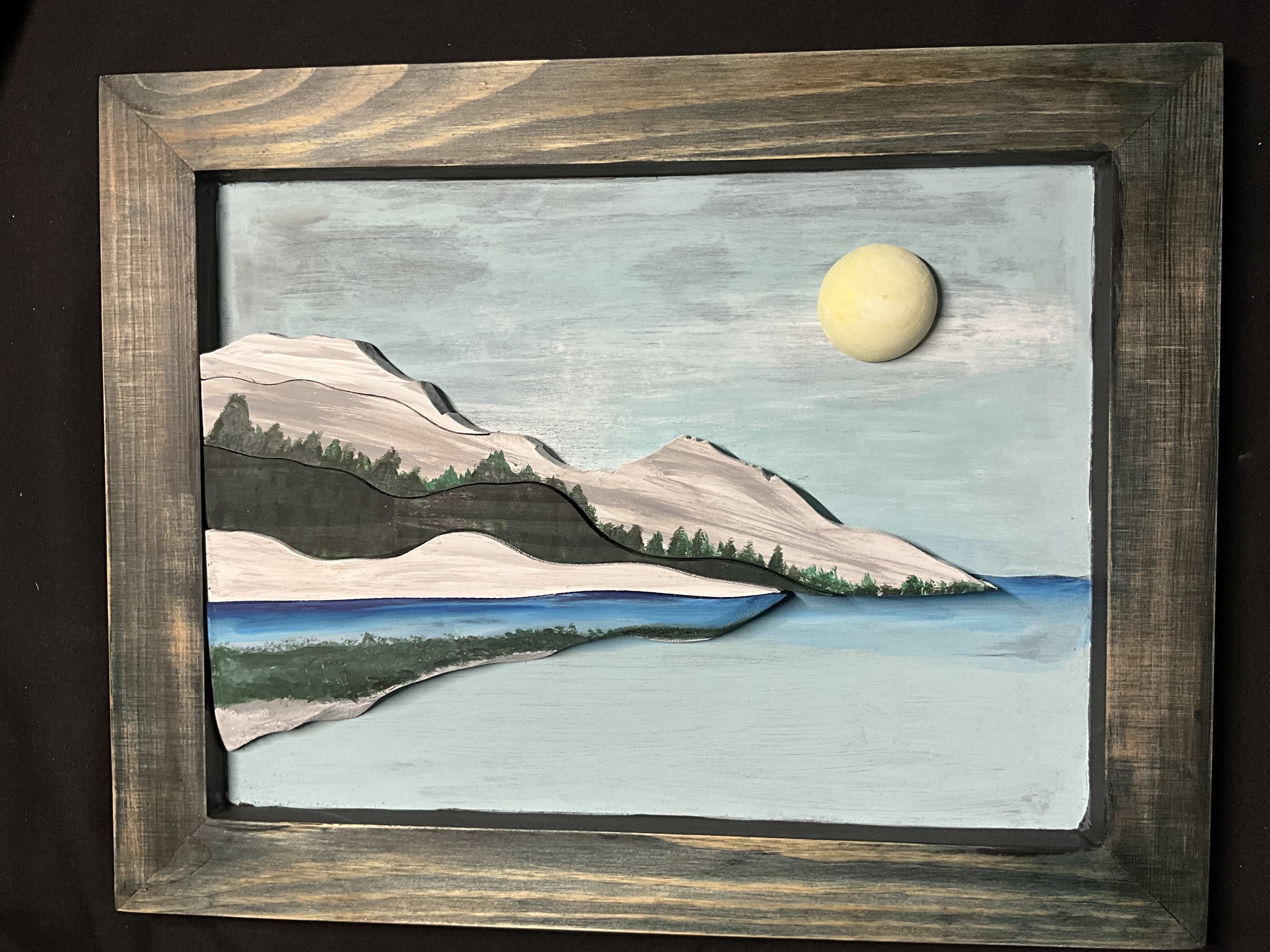 Mountain Lake 11x14  0005  $50.00
