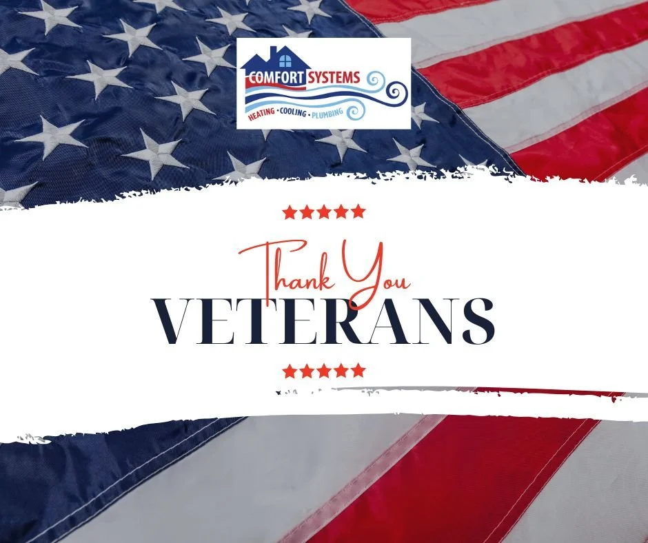 Today we extend our heartfelt gratitude to all who have served our nation. We&rsquo;d also like to recognize the veterans within our Comfort Systems family &mdash; thank you for your service, leadership, and commitment. 🙏💙❤️