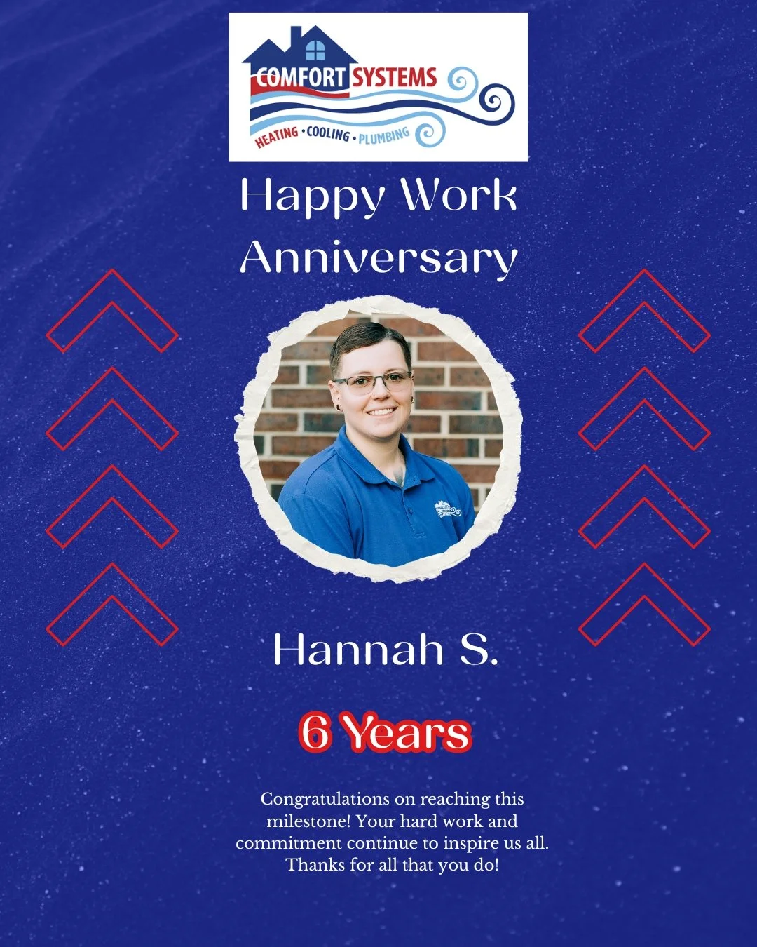 Anniversary shoutout! 🎊

Help us celebrate Hannah, Jorge, and Alexander for hitting their service milestones! Your hard work, commitment, and positive attitudes make a difference every single day.

We are proud to have you on our team &mdash; thank 