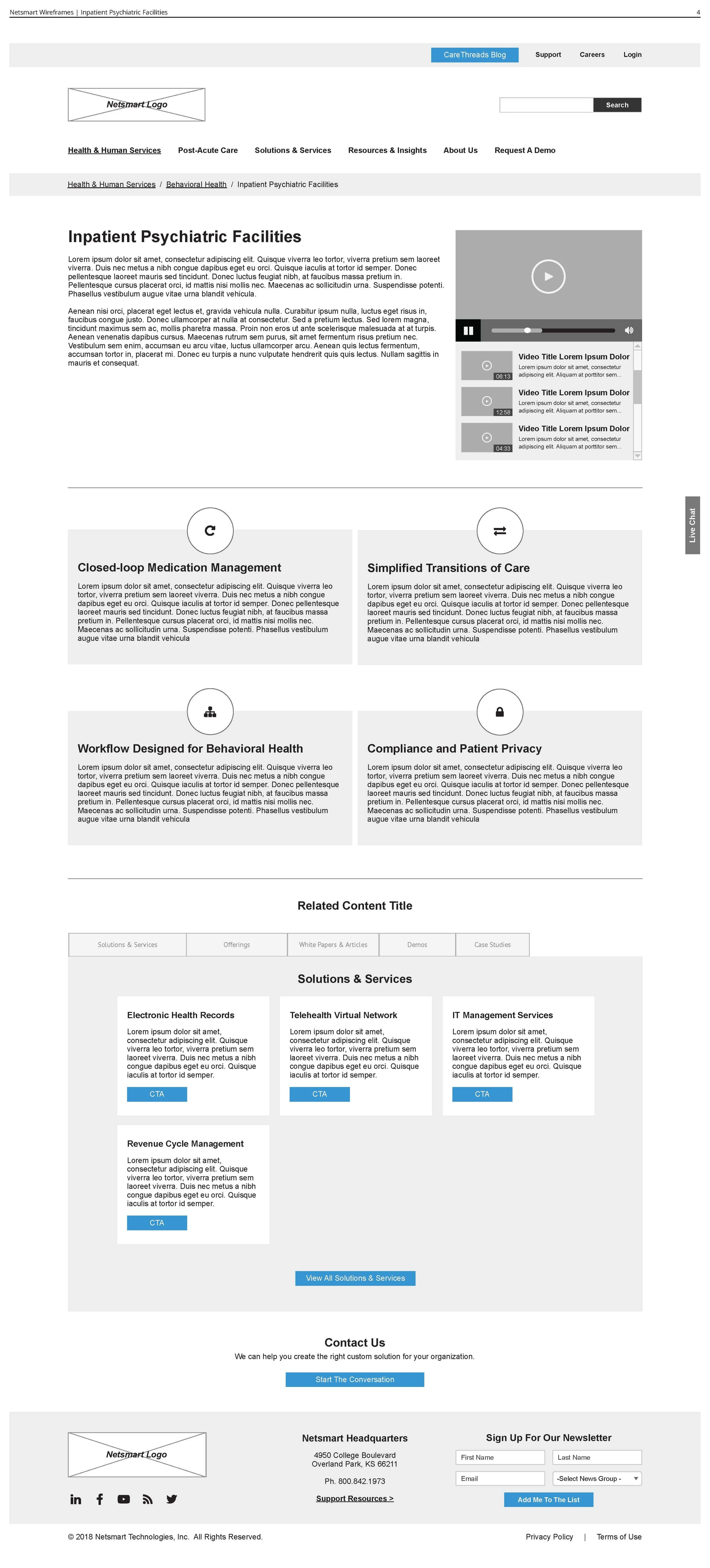 Health & Human Services Detail