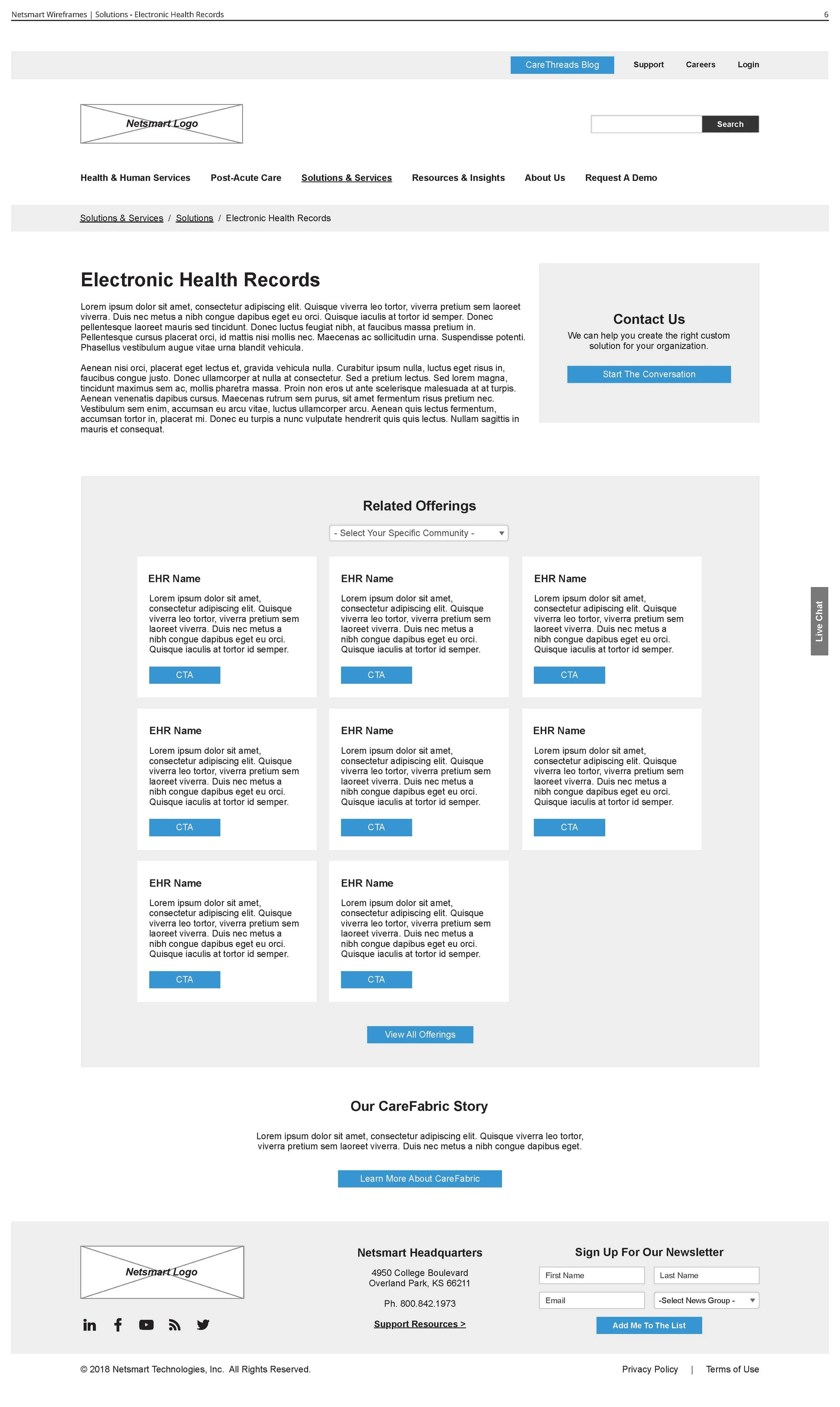 Solutions & Services Detail