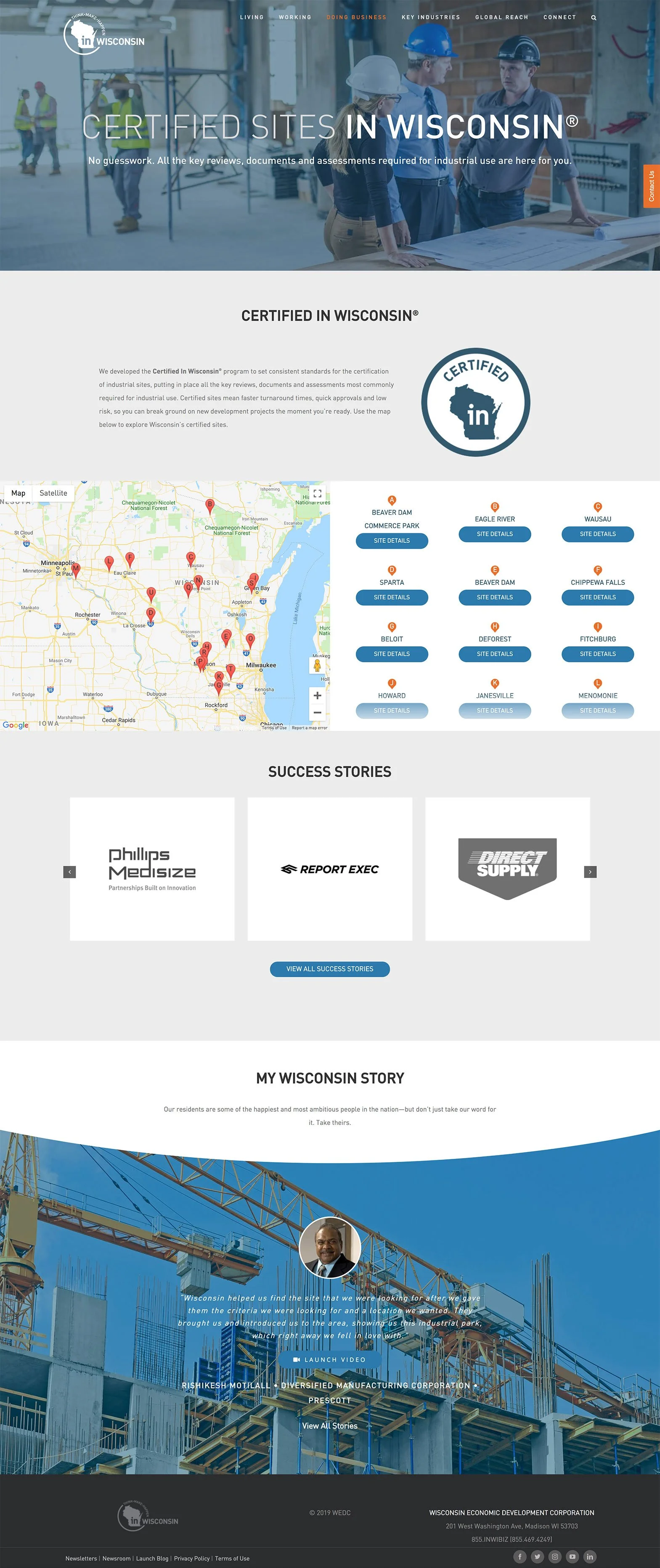 Corporate Success Stories Listing