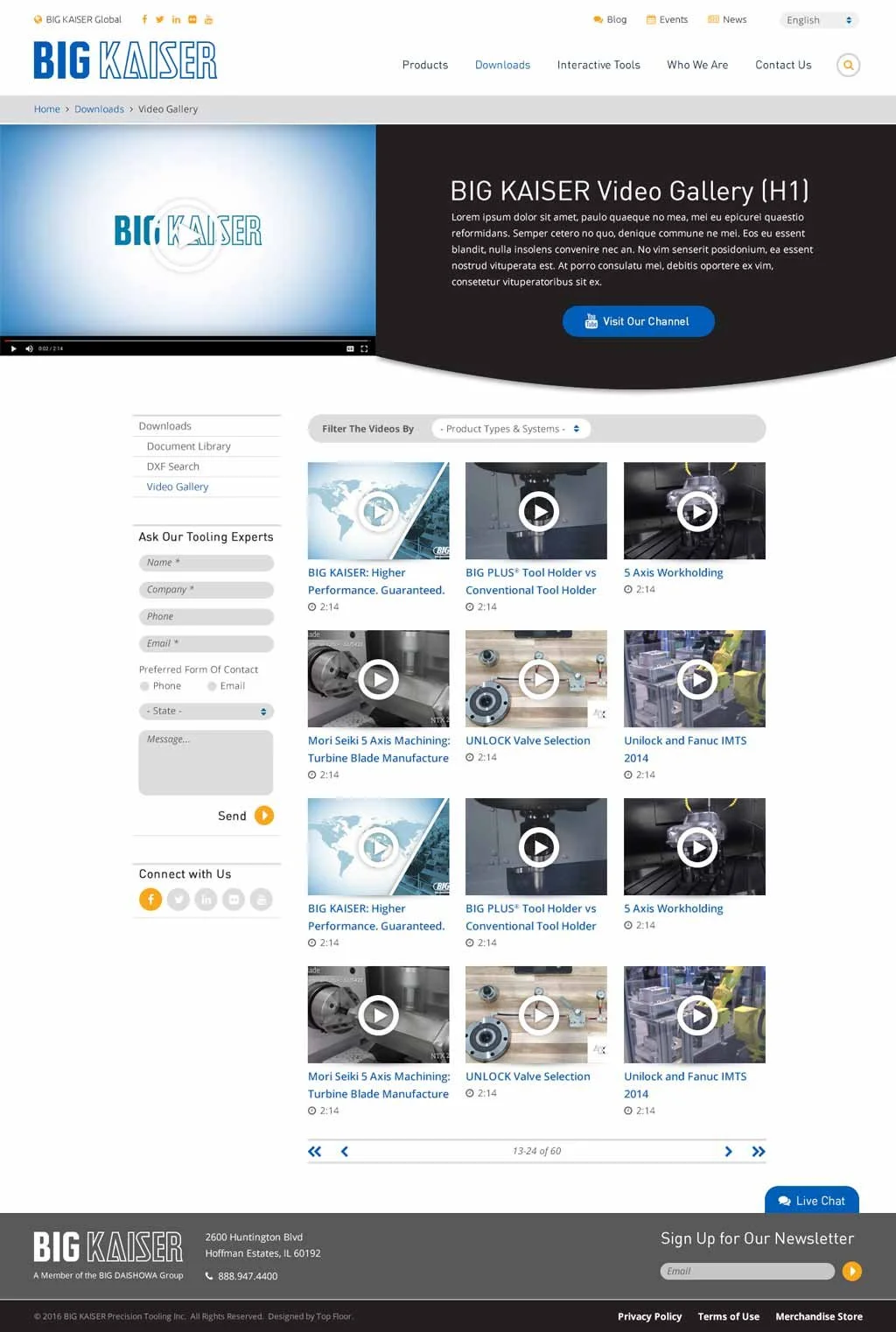 Product and Services Video Library