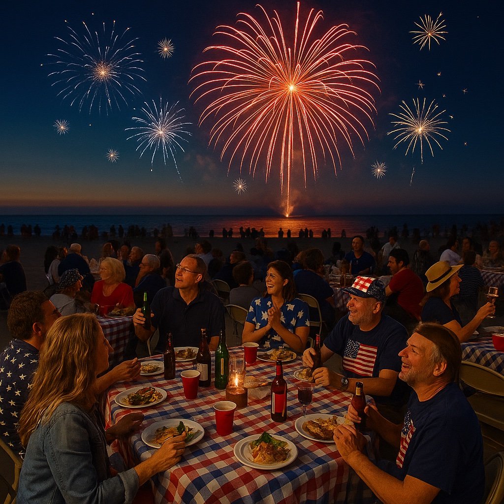 🎆 Cabrillo Beach Boosters VIP Fireworks Party: Celebrating 75 Years of San Pedro History 🎆