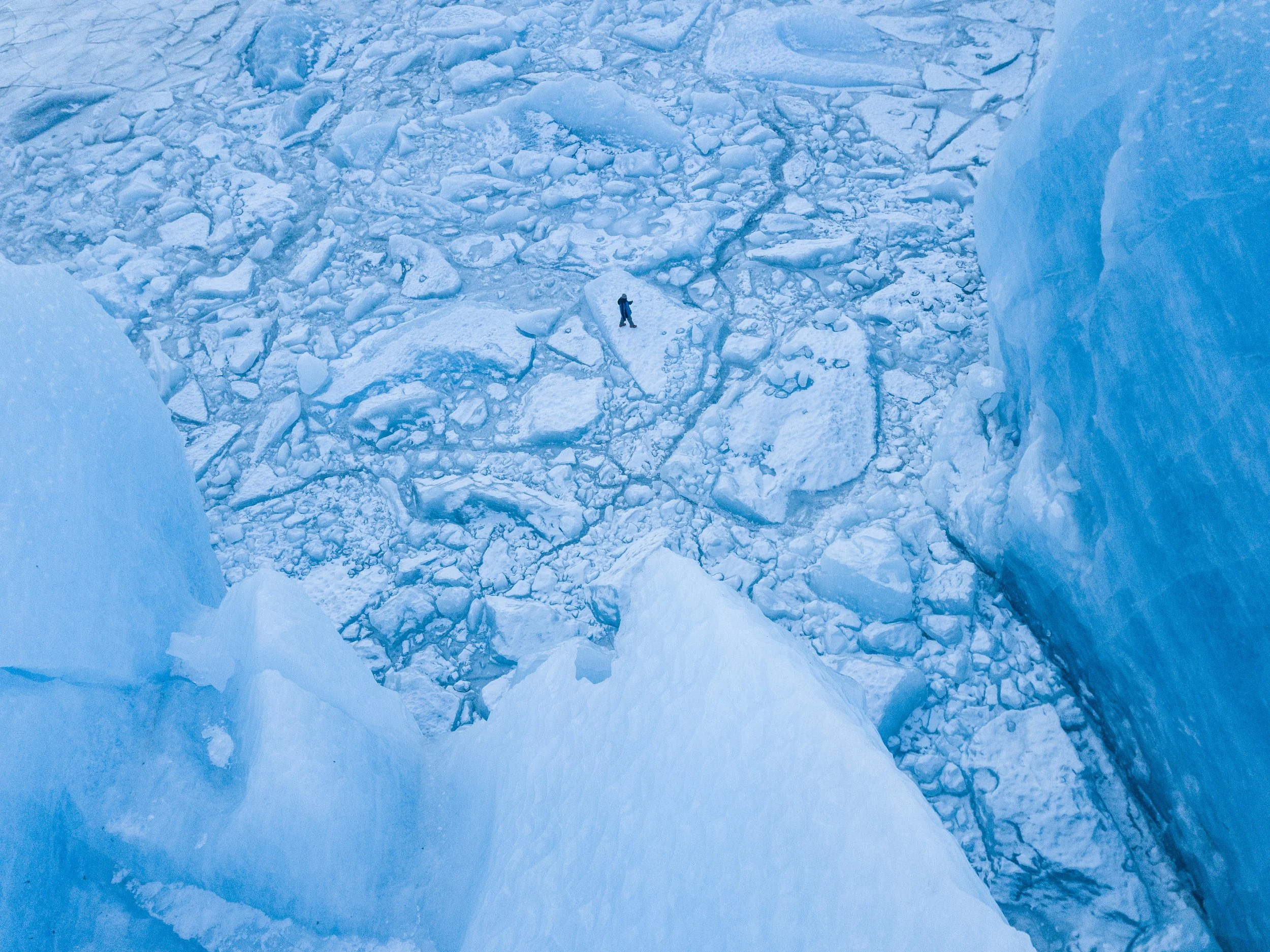 Dans les glaces - Alaska