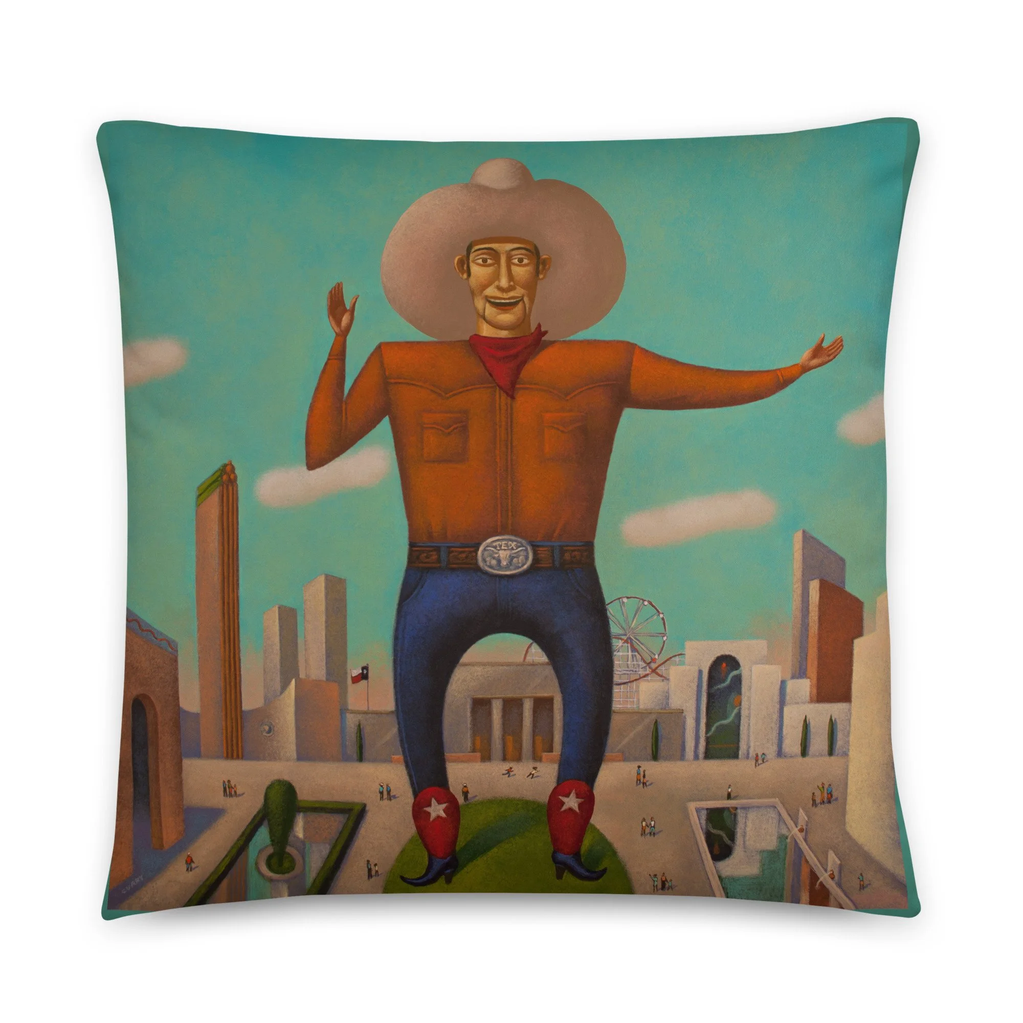 Pillow: Big Tex