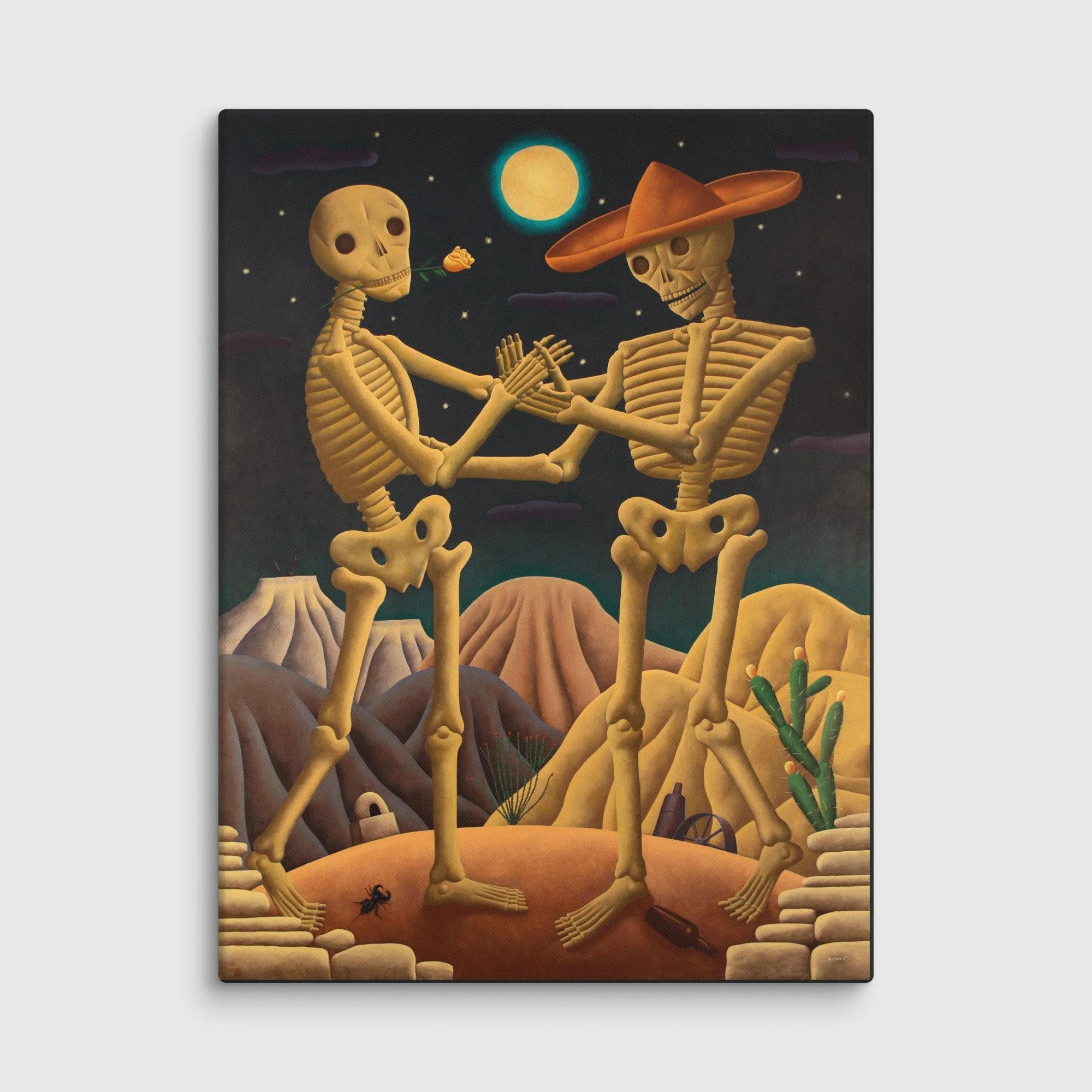 Canvas Print: Terlingua Waltz 24"x32"