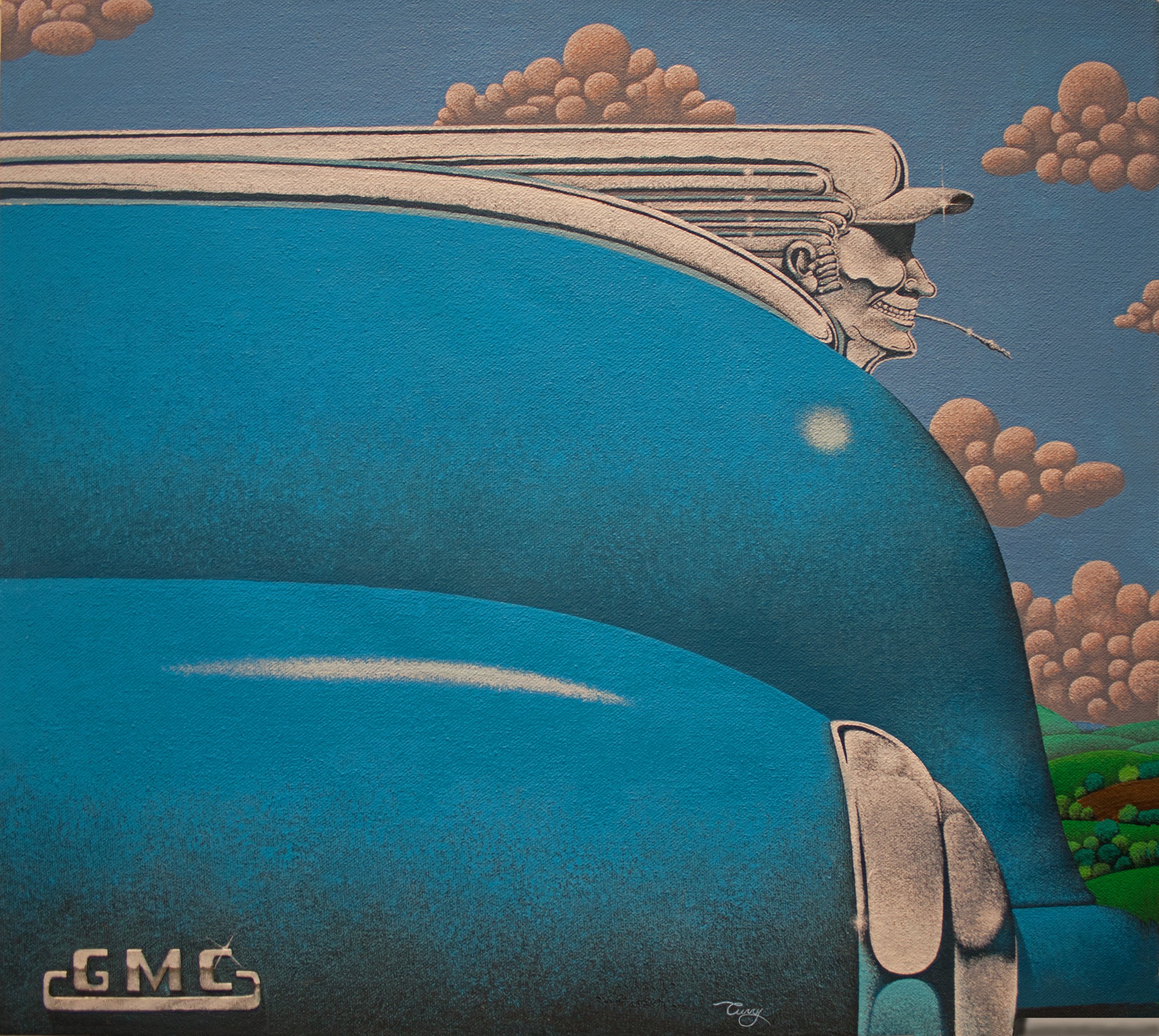 Redneck Hood Ornament 