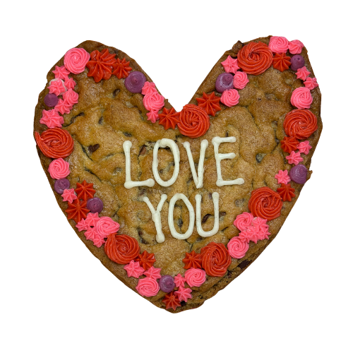 HEART COOKIE CAKE