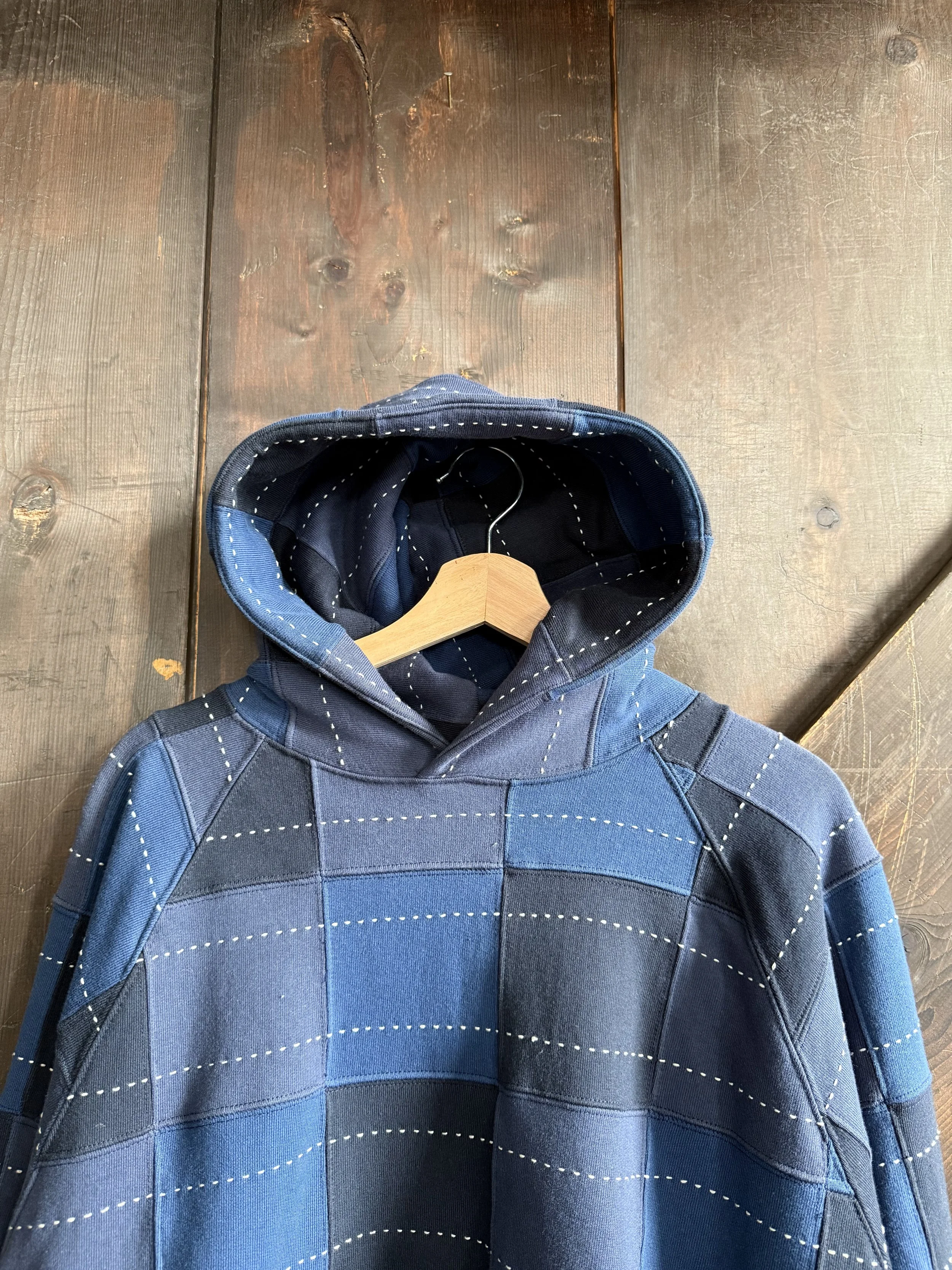 Samuel Zelig Patchwork Hoodie