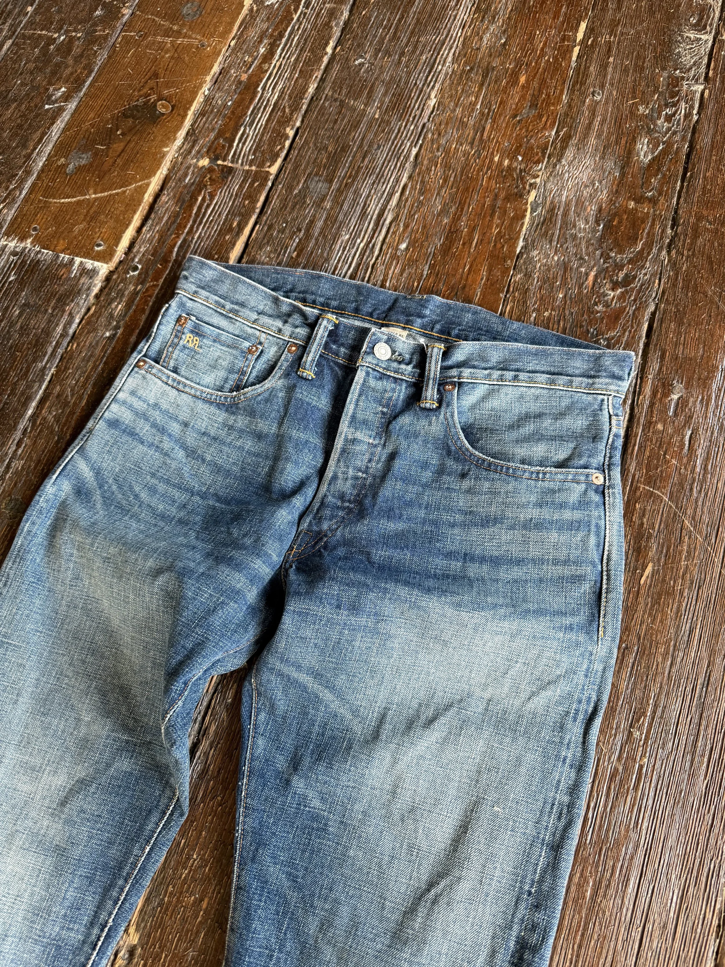 RRL Slim Fit Selvedge Denim Jeans