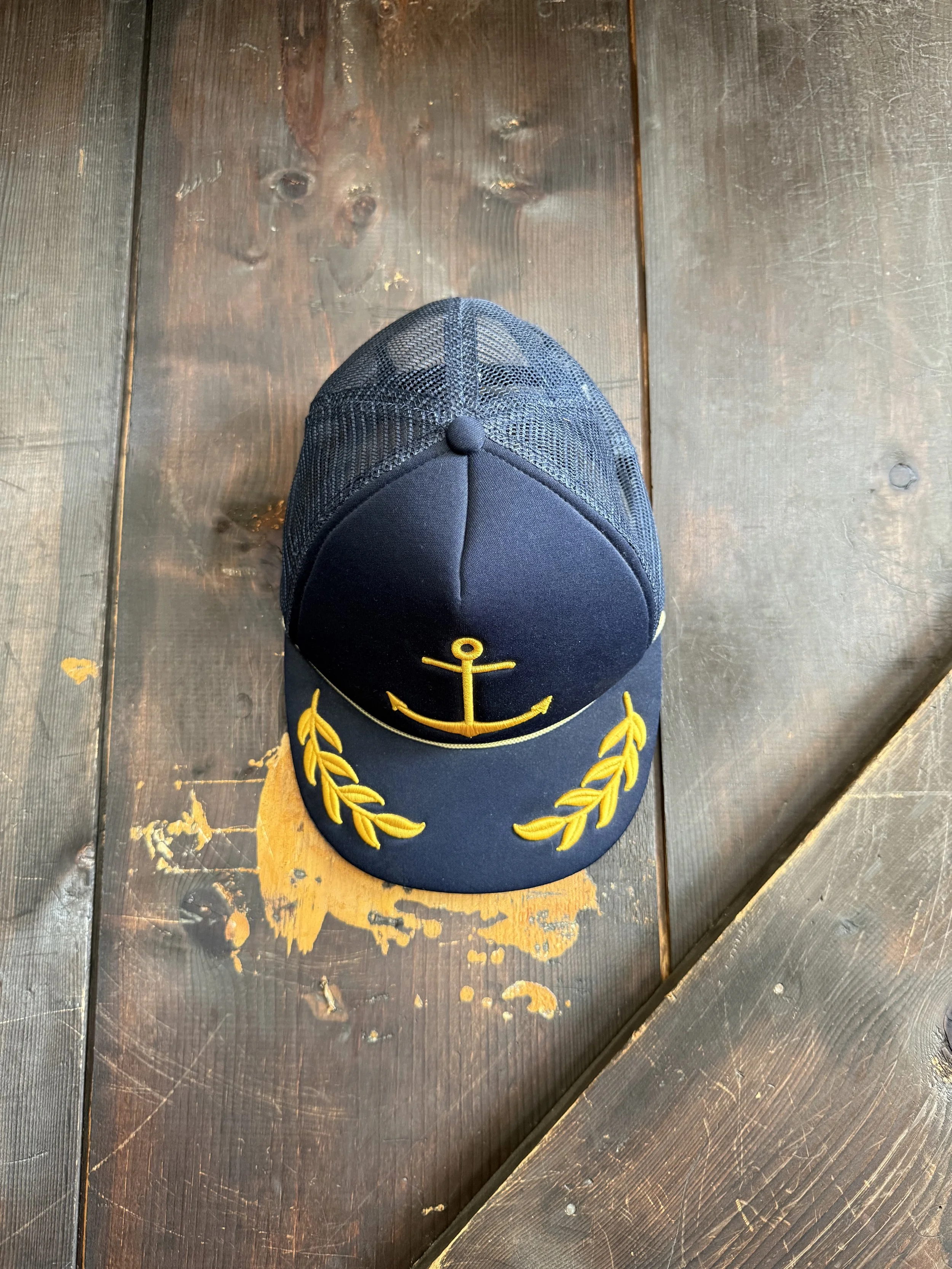 Vintage Anchor Foam Trucker Hat