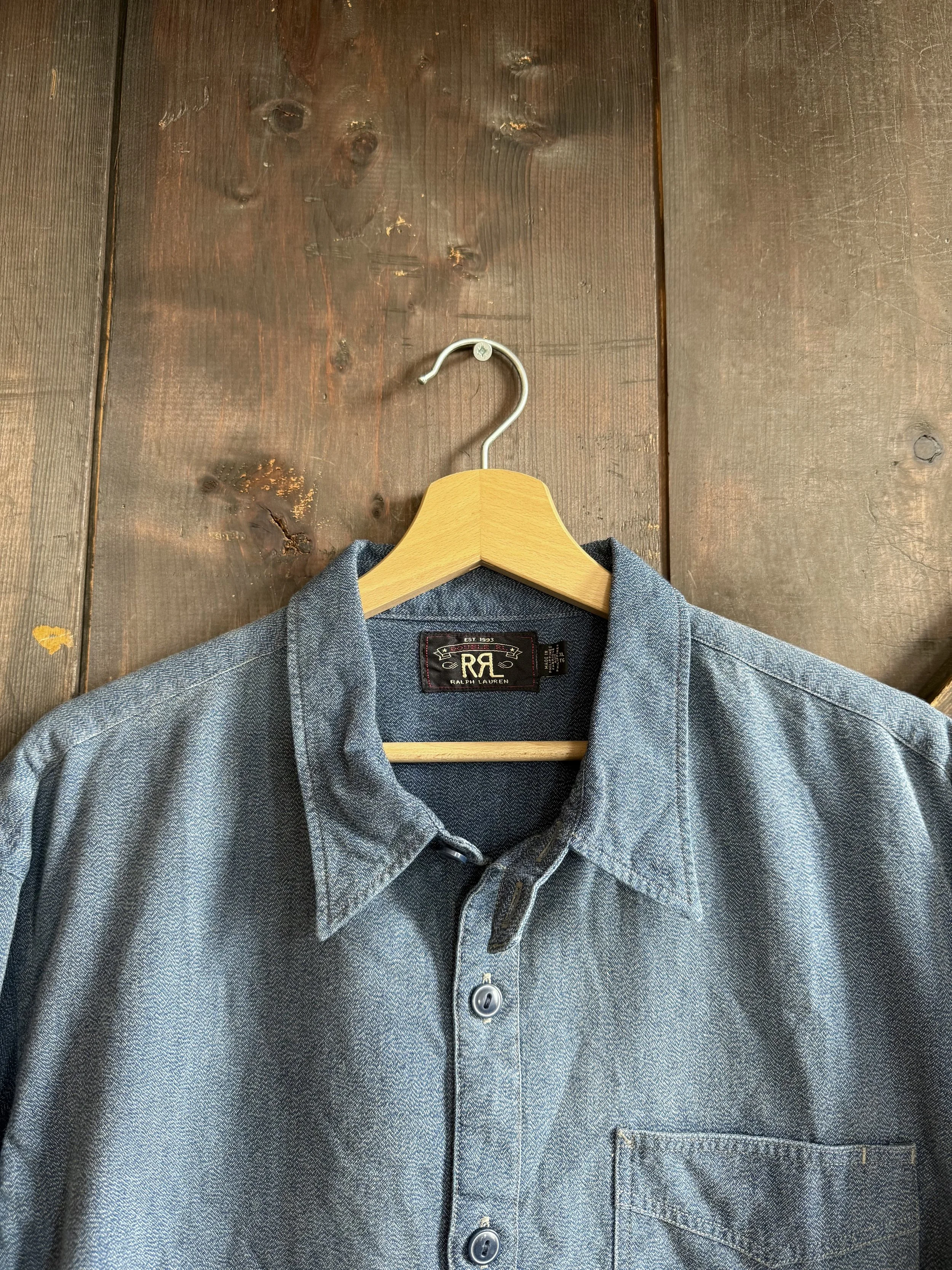 RRL Western Chambray Utility Shirt