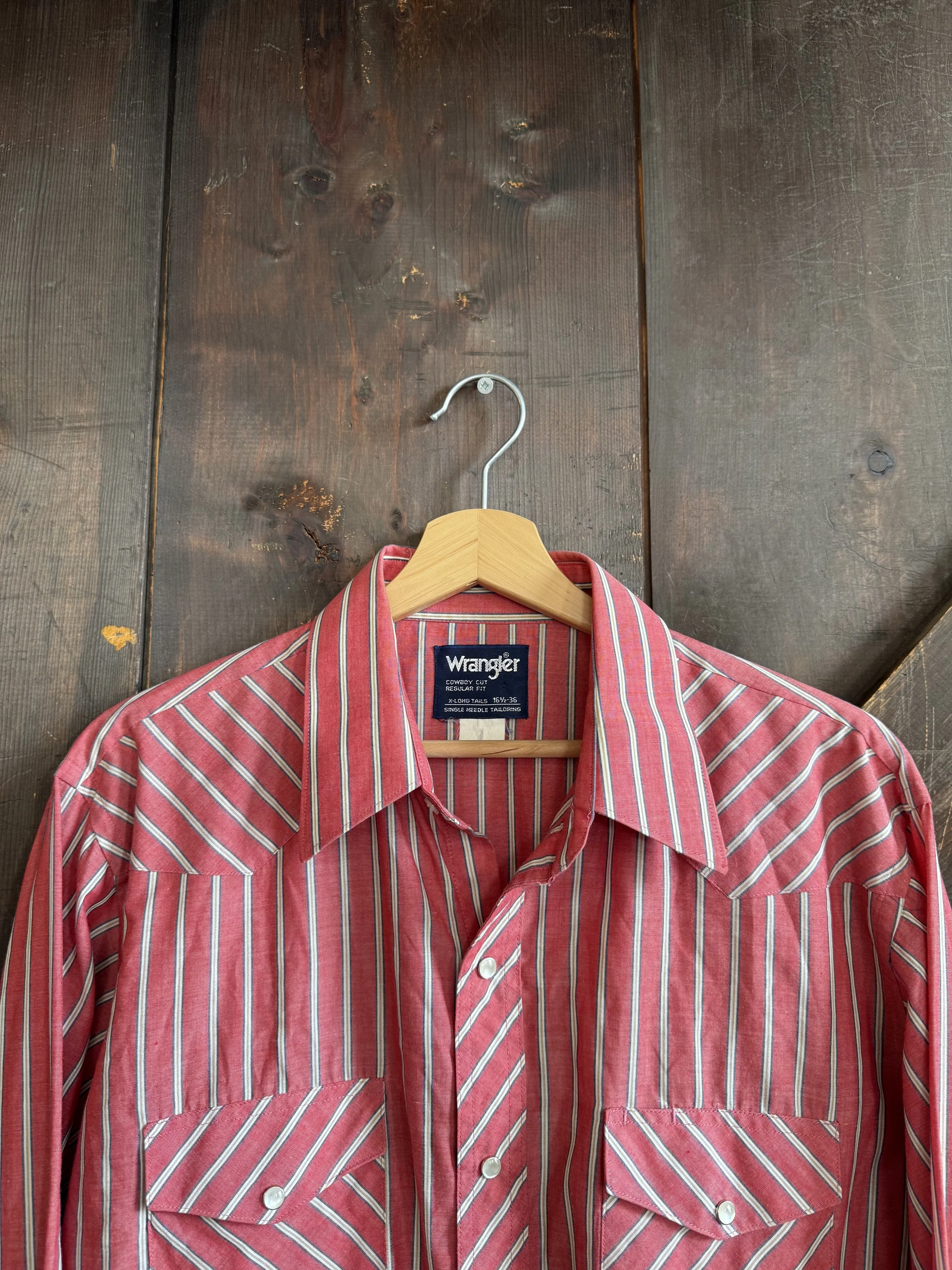 Vintage Wrangler Western Pearl Snap Shirt