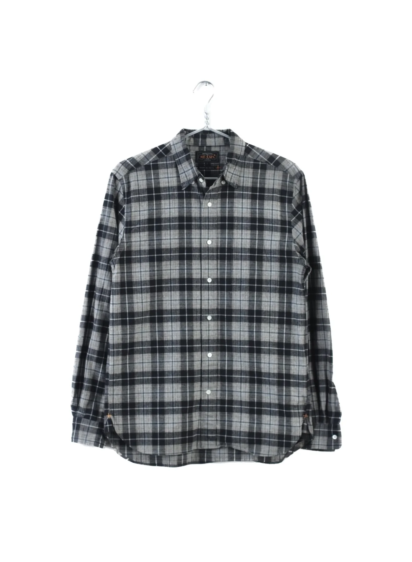 Beams Plus Plaid Flannel Shirt