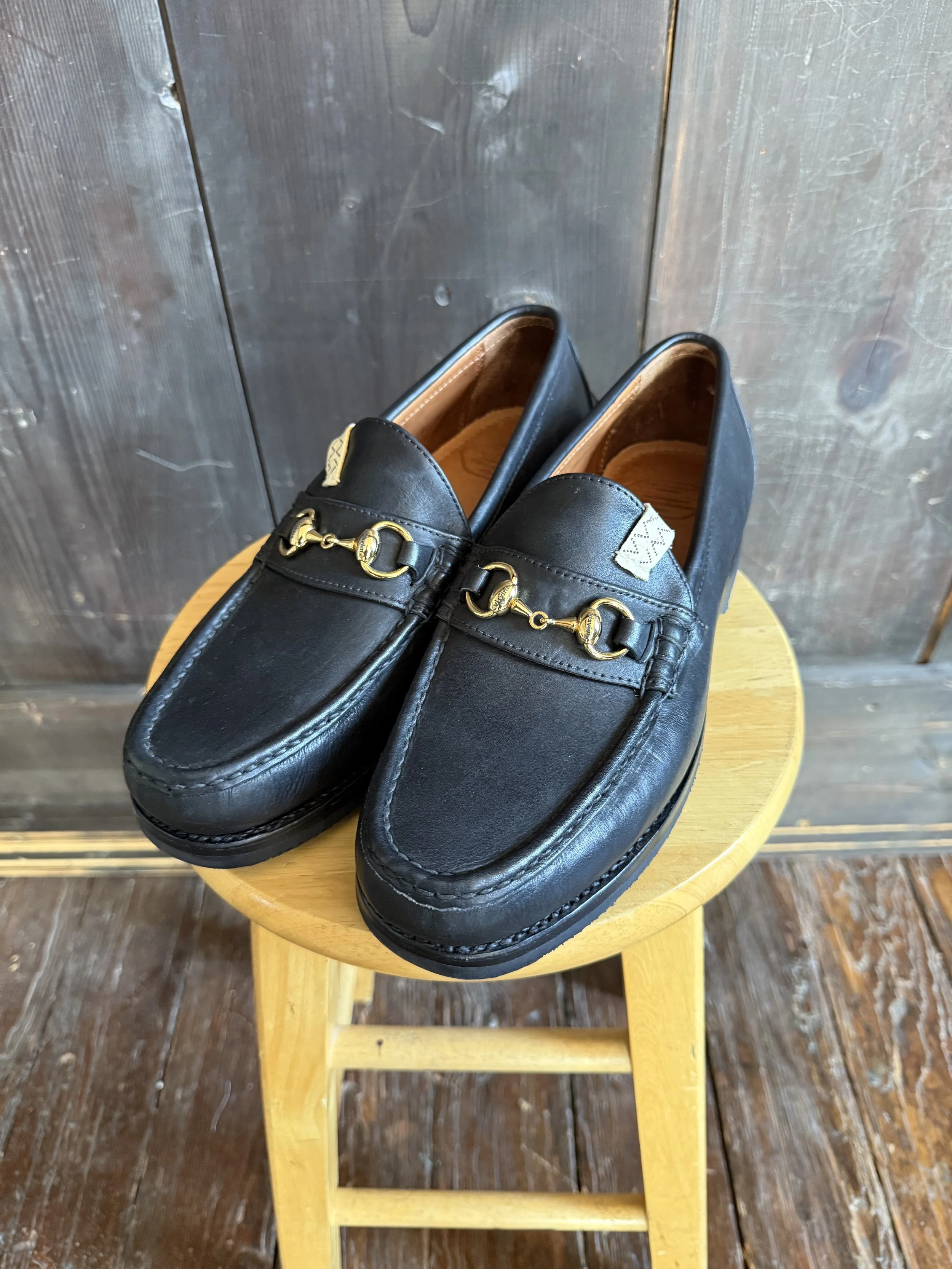 Visvim Abarth Moc-Folk Horsebit Loafers