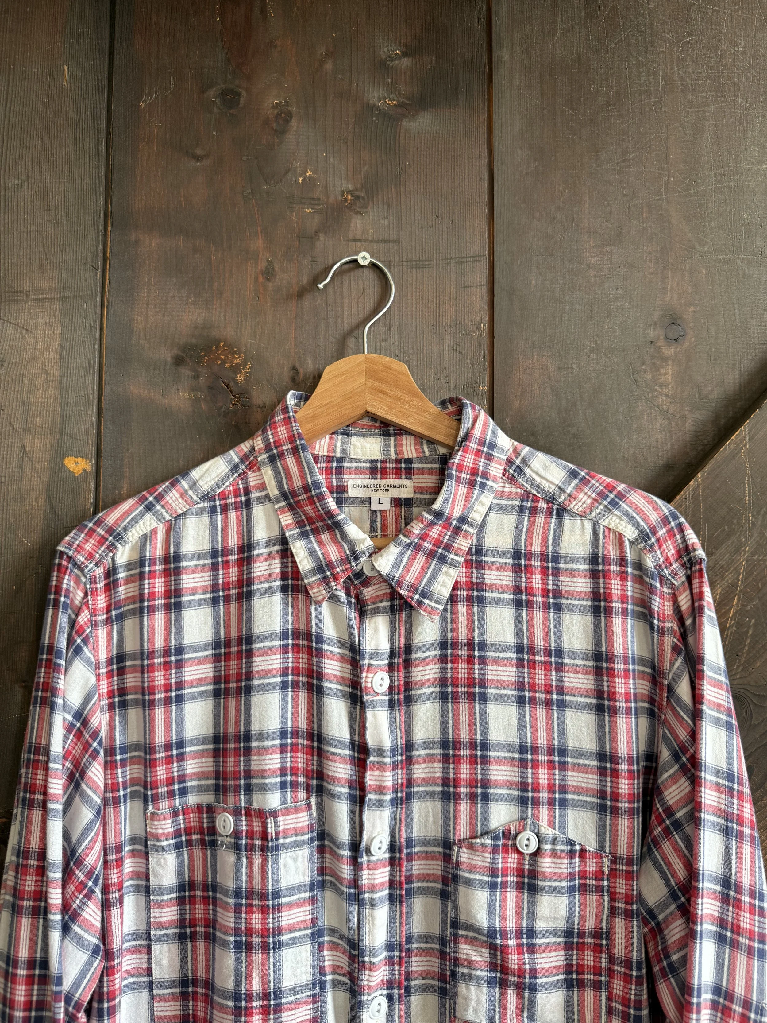 Engineered Garments Lightweight Plaid Shirt