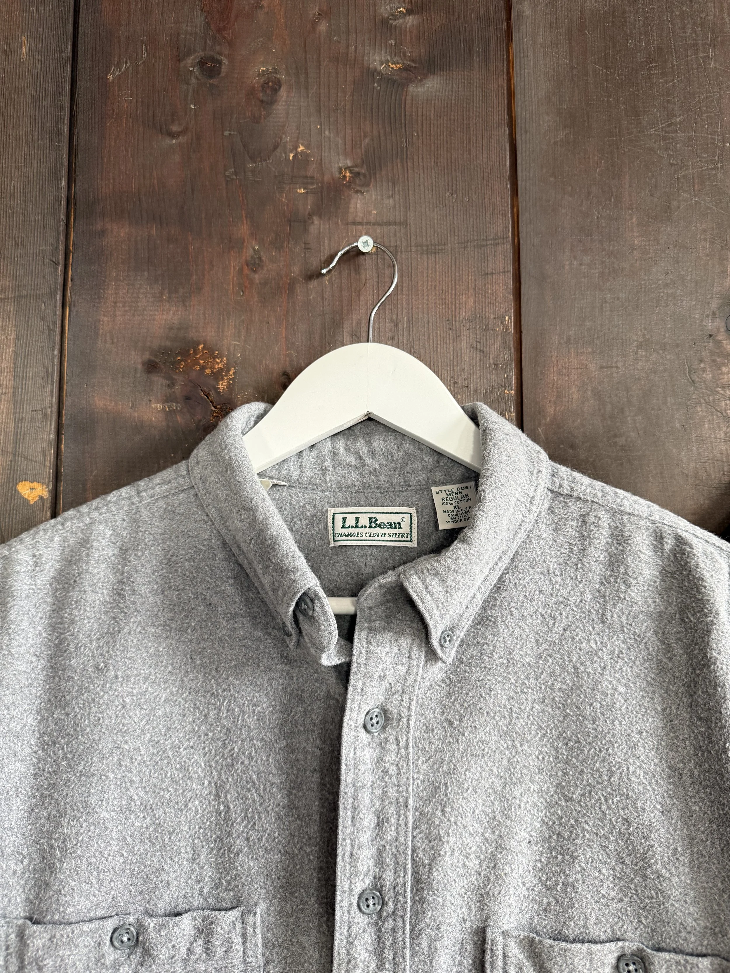 LL Bean Chamois Flannel Shirt