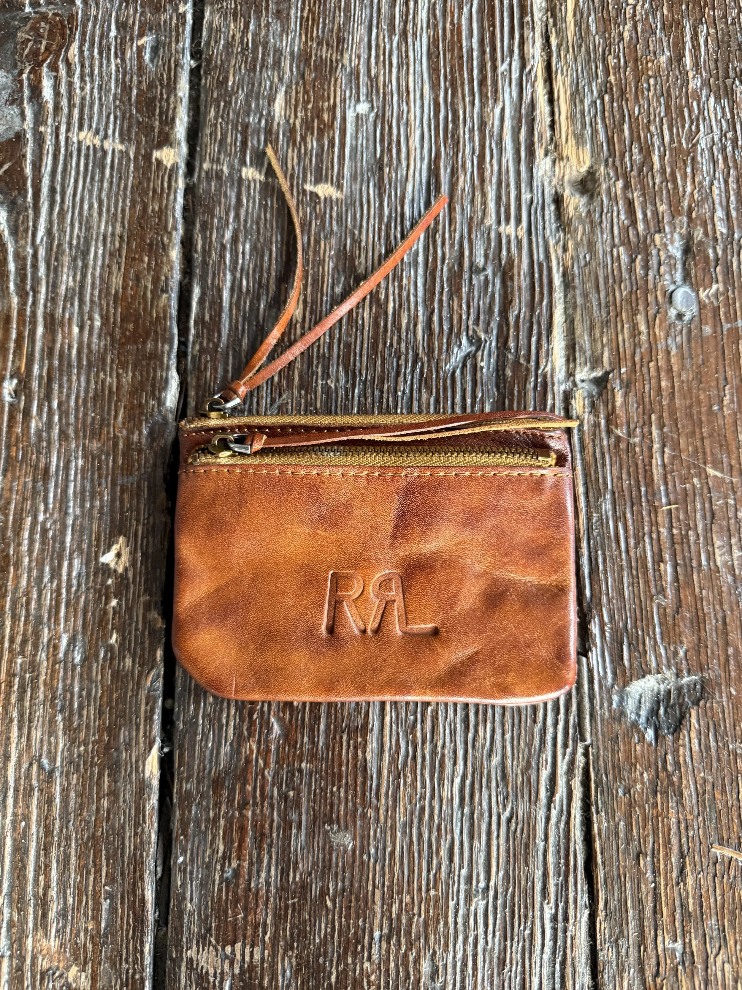 RRL Leather Card Holder