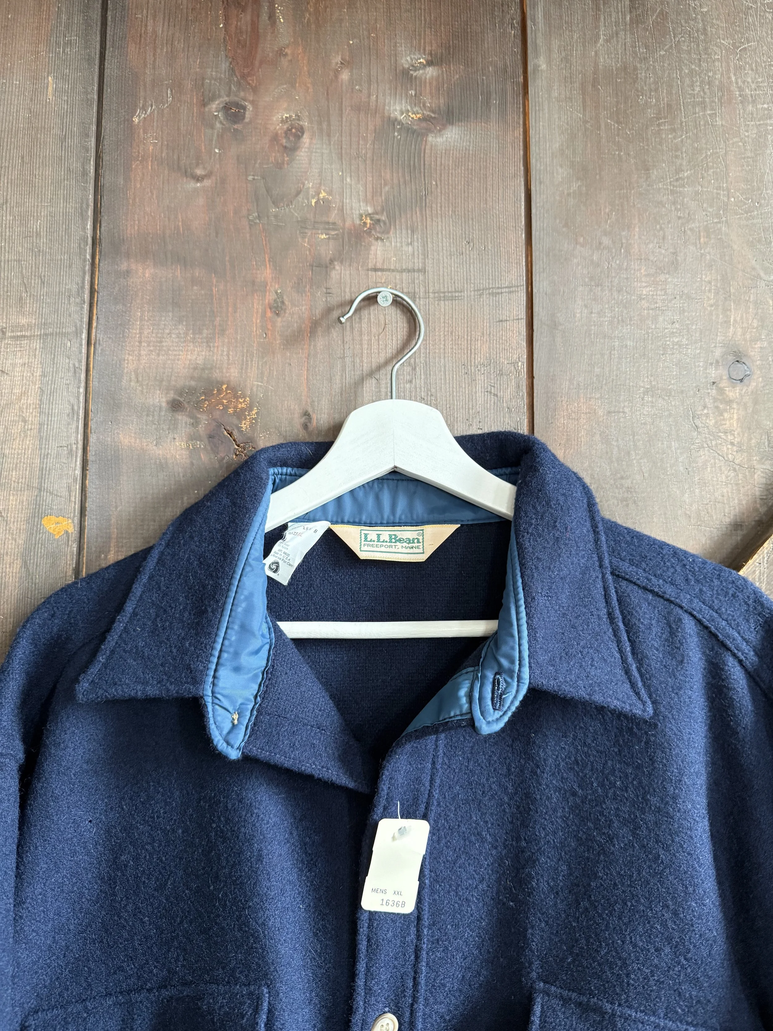 Vintage LL Bean Wool Shirt