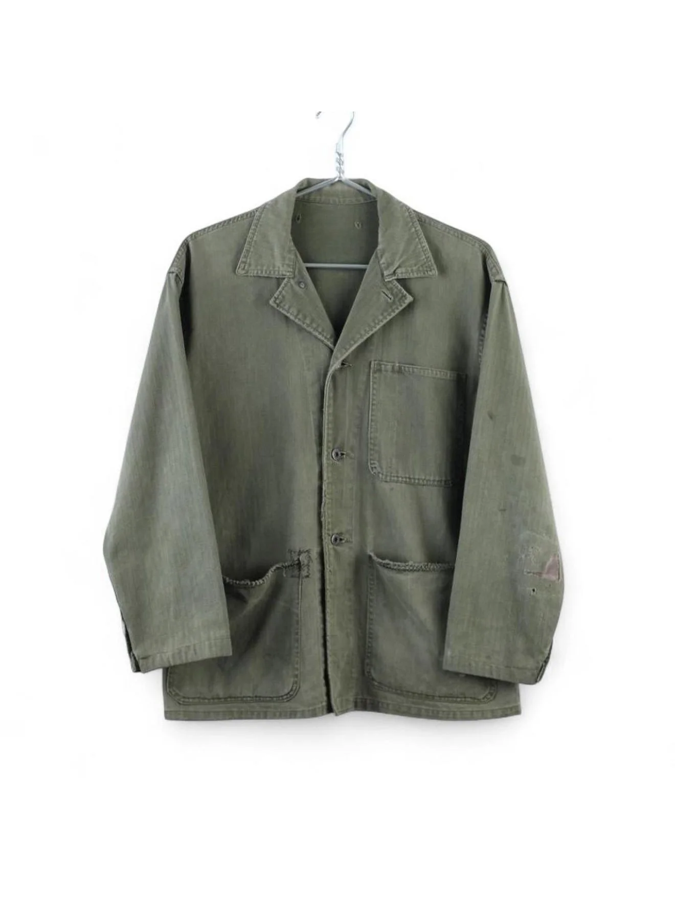 Vintage WWII HBT Chore Coat